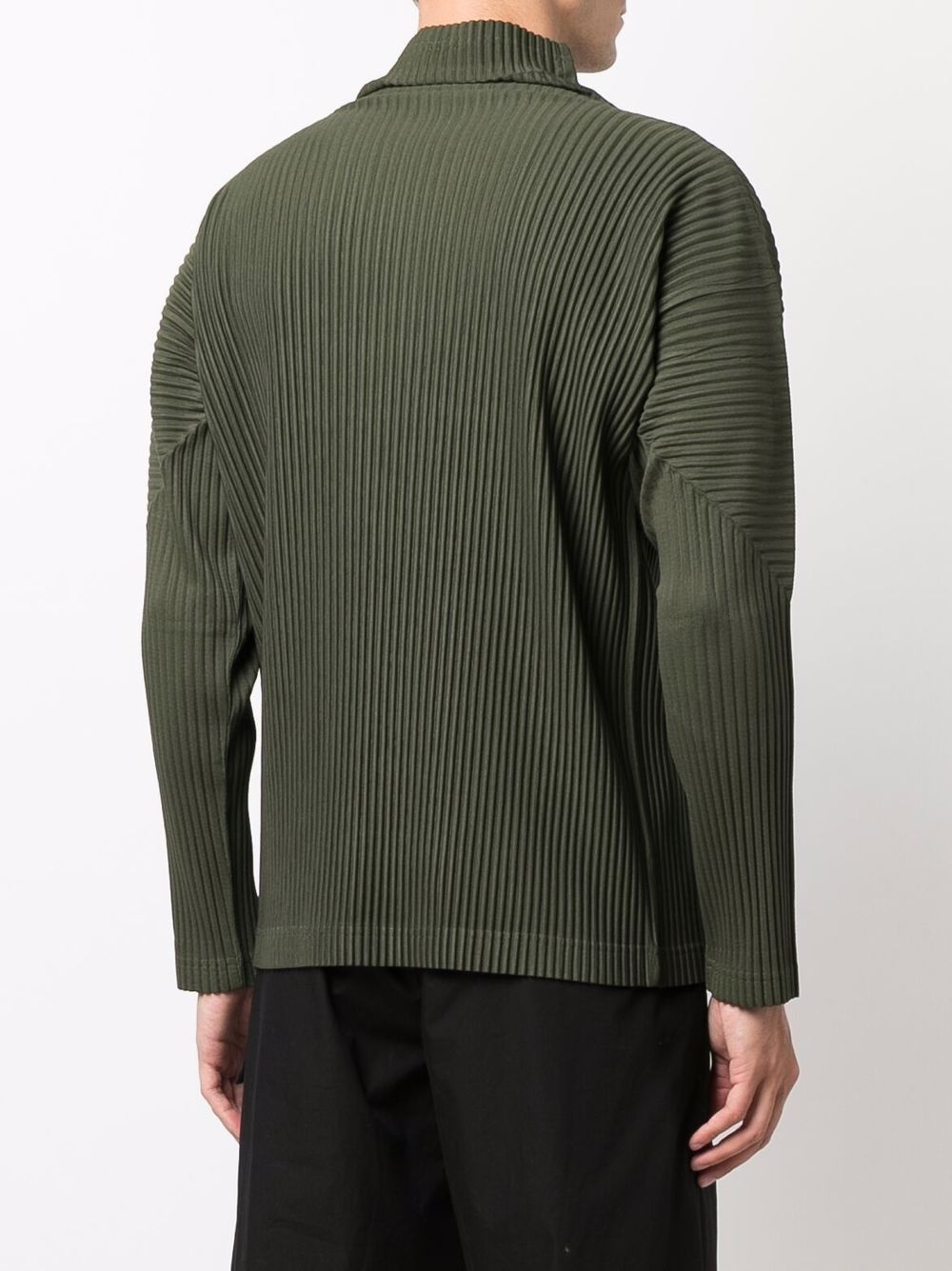 pleated lightweight jumper - 4