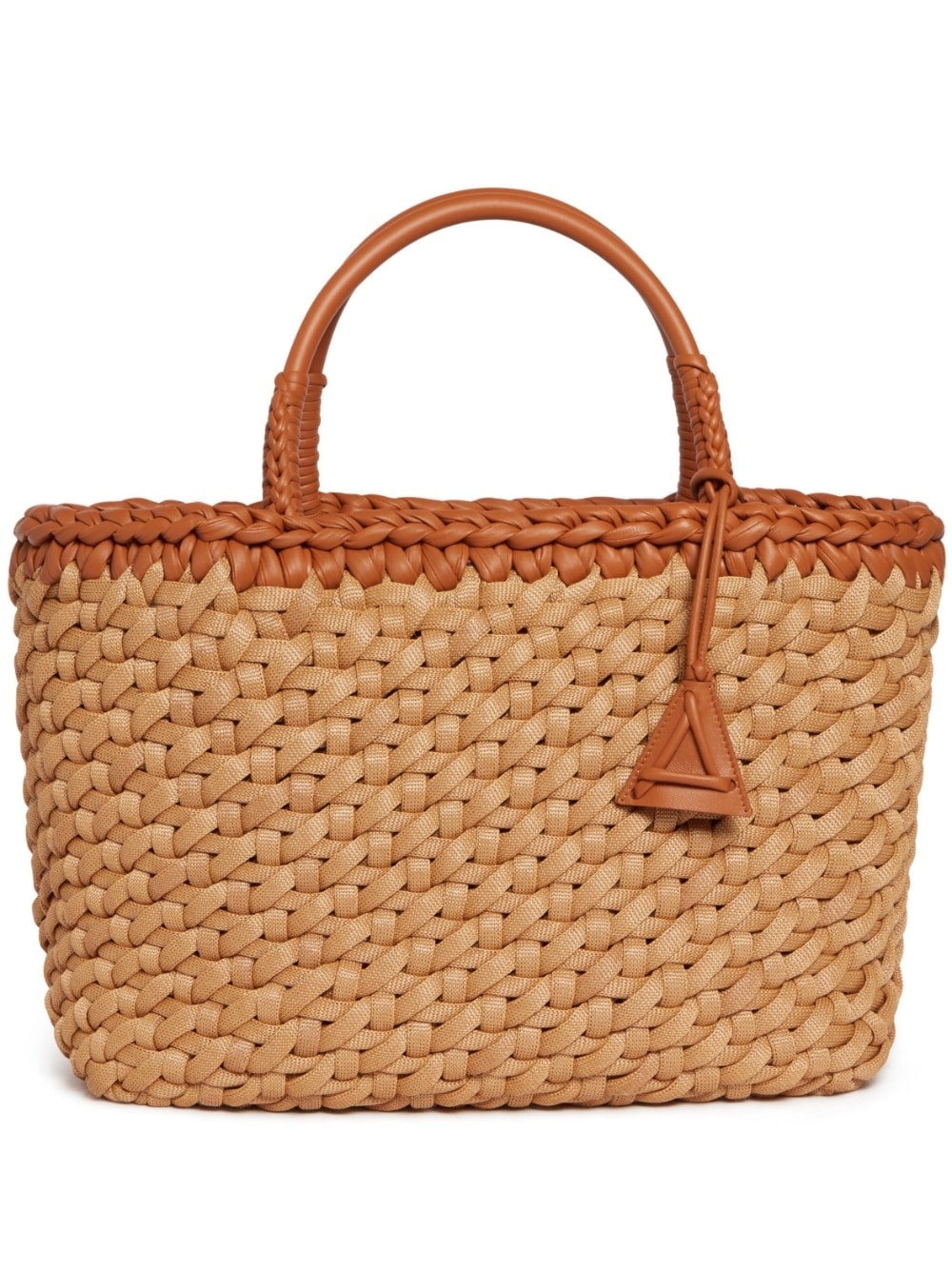 Icon large raffia tote bag - 1