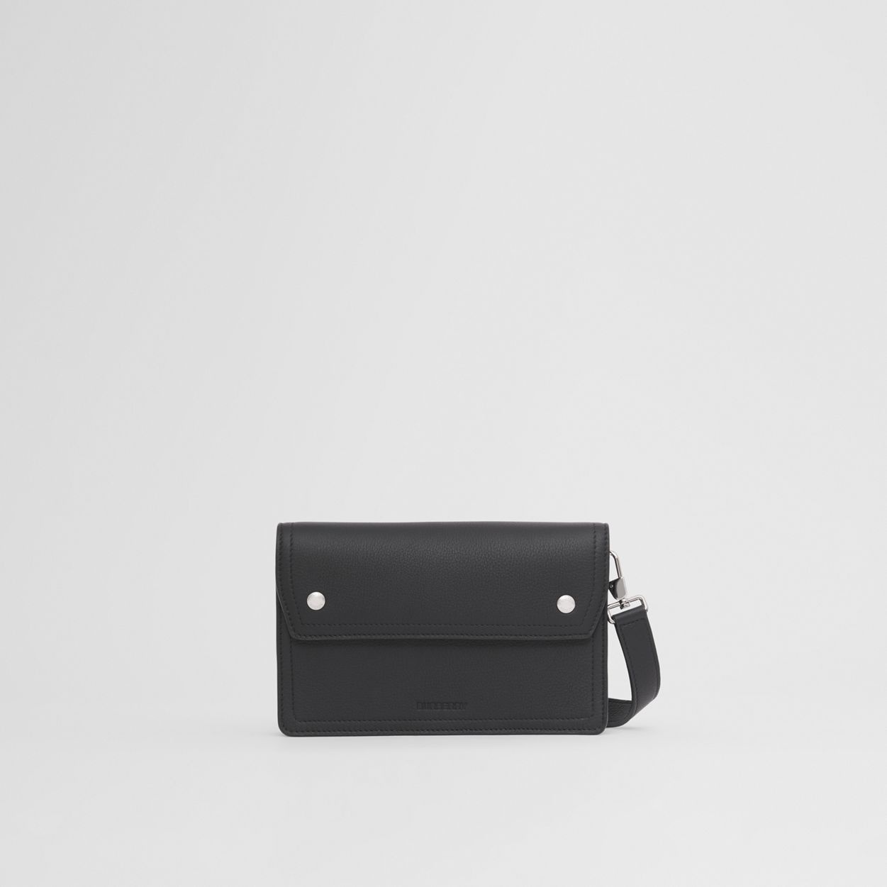 Grainy Leather Crossbody Bag - 1