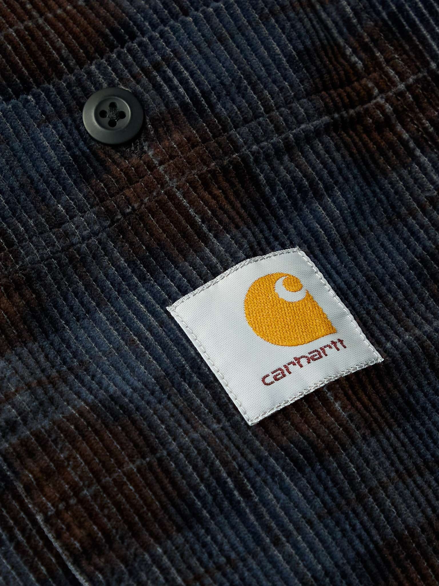 Flint Checked Cotton-Corduroy Shirt - 3