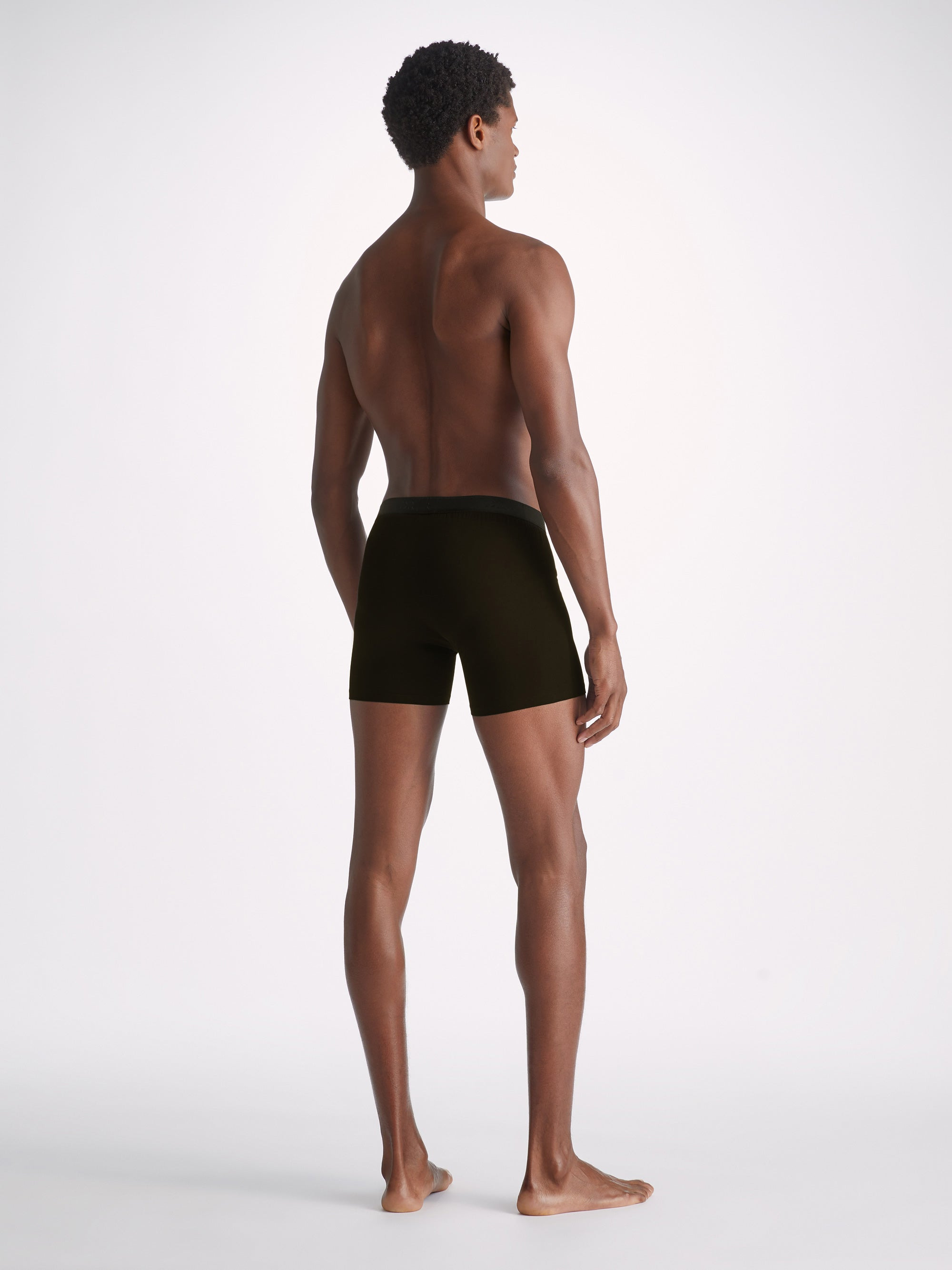 Men's Trunks Jack Pima Cotton Stretch Black - 4