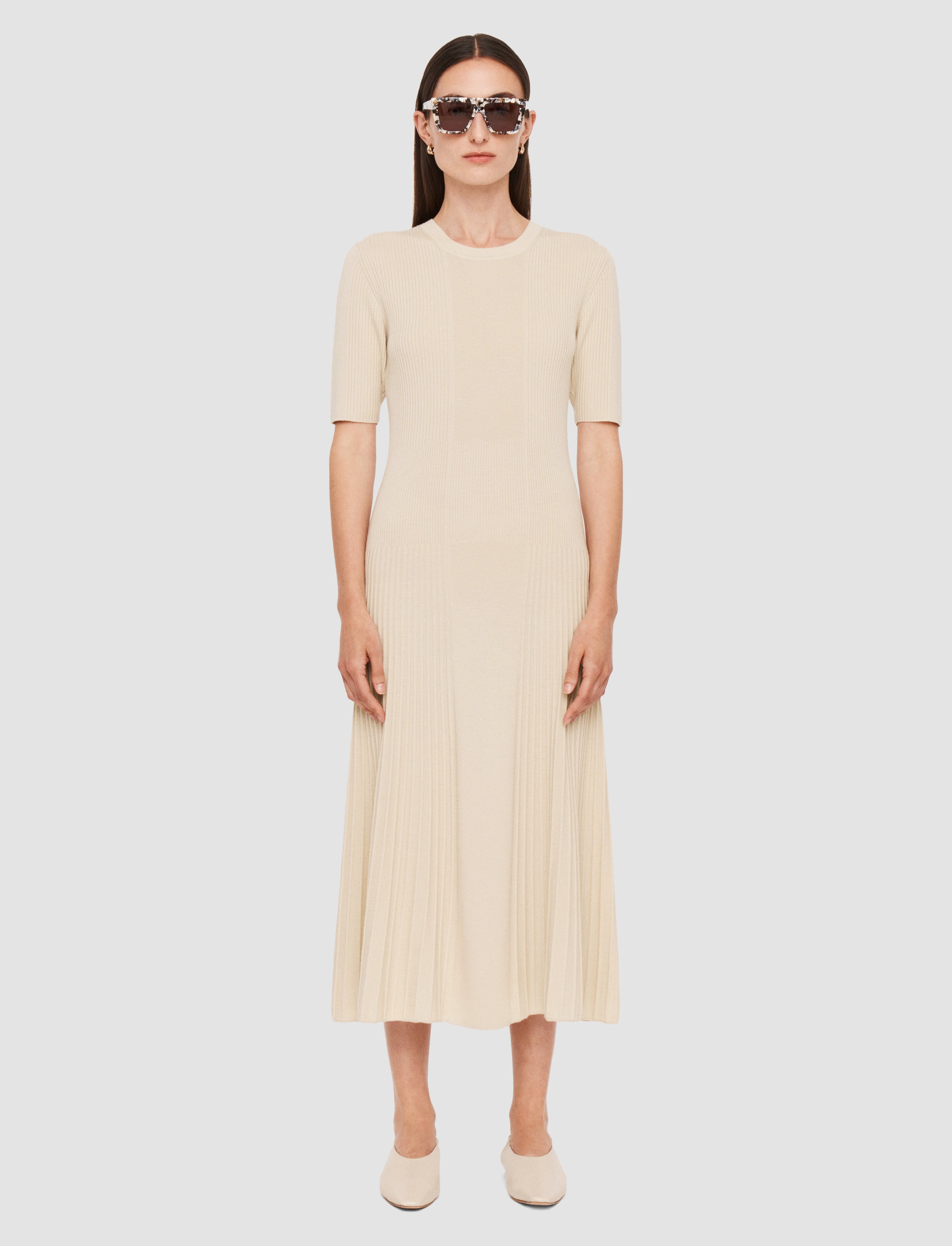 Fine Merino Rib Dress - 3