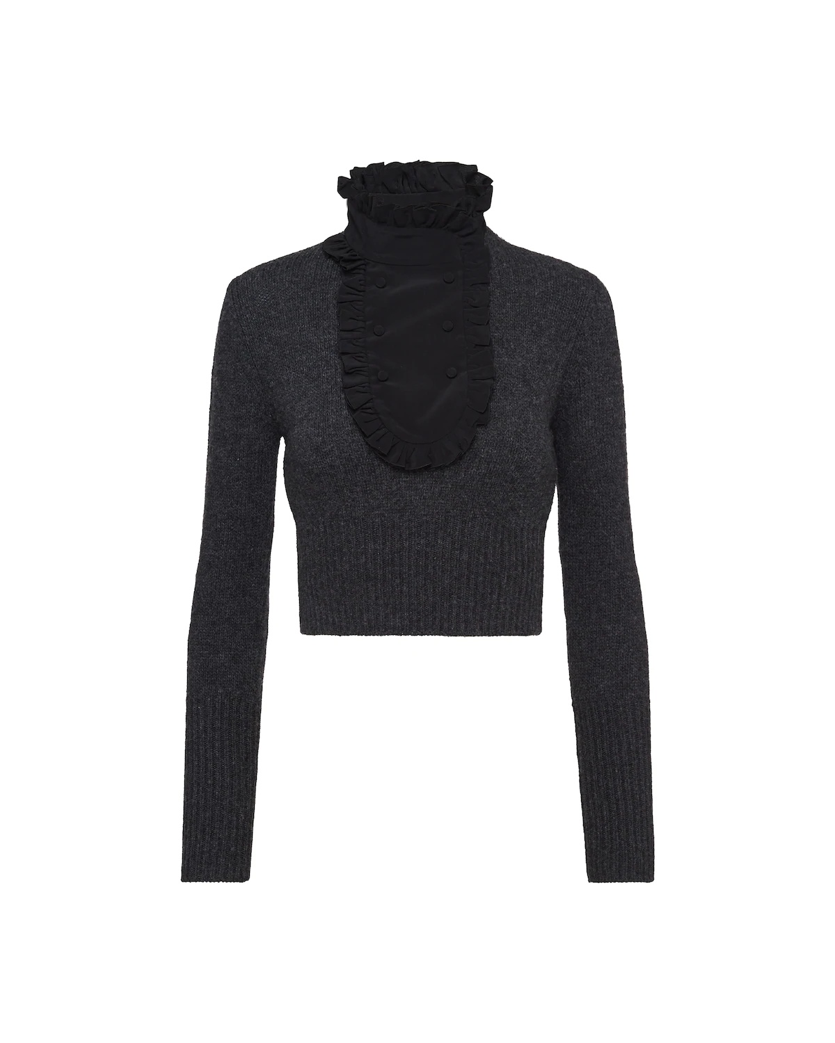 Cashmere and wool turtleneck sweater - 1