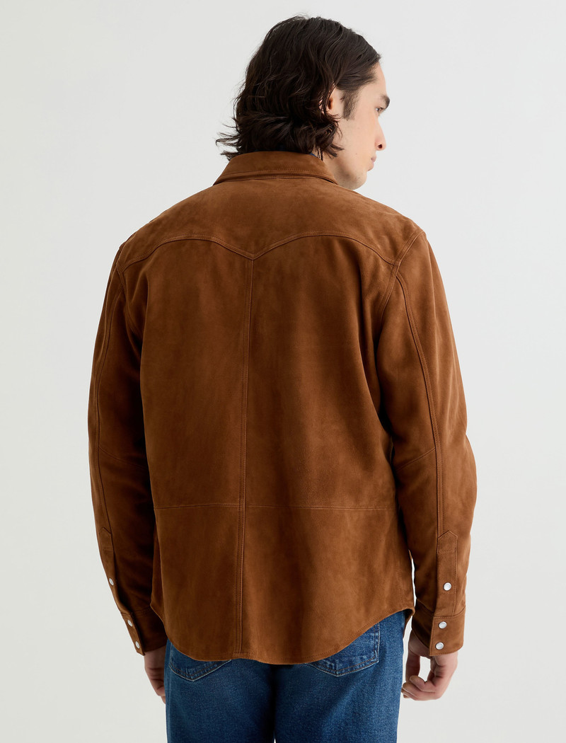 Elias Suede Shirt Jacket 7