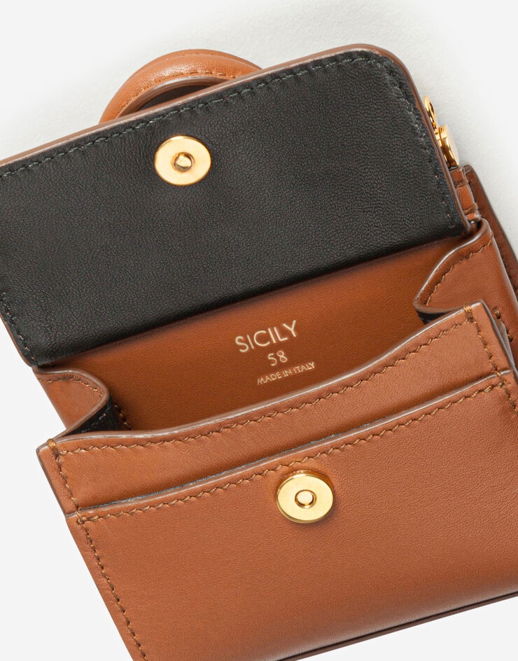 Sicily 58 micro bag in plain calfskin - 5