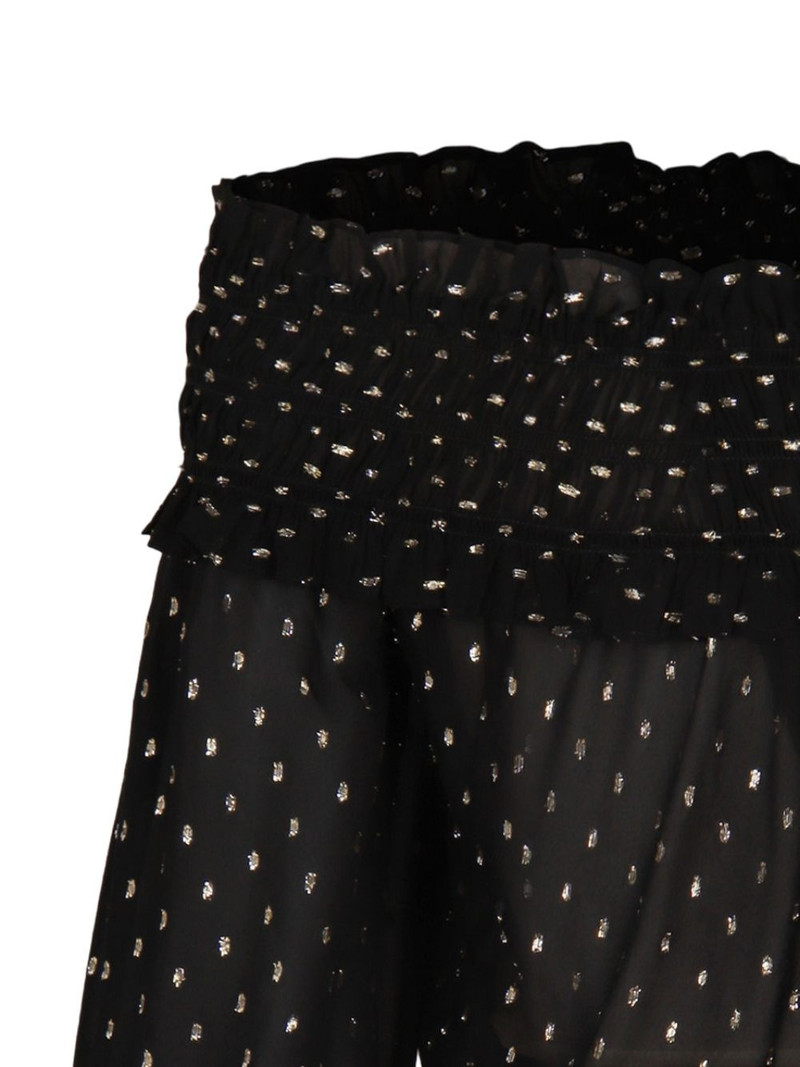 self-portrait off-shoulder ruffled top outlook