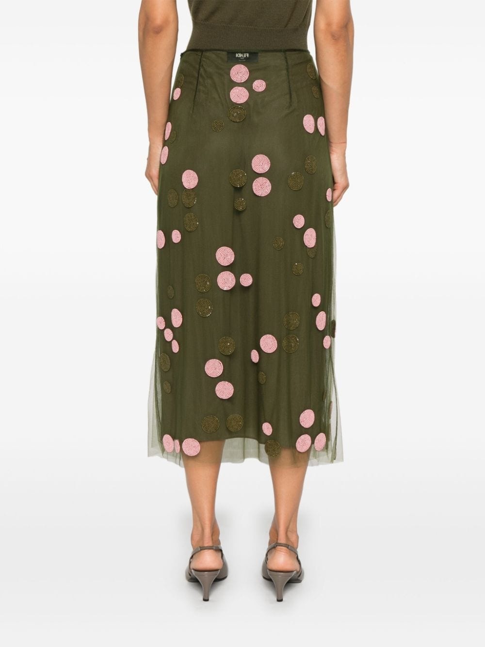 polka-dot tulle skirt - 4