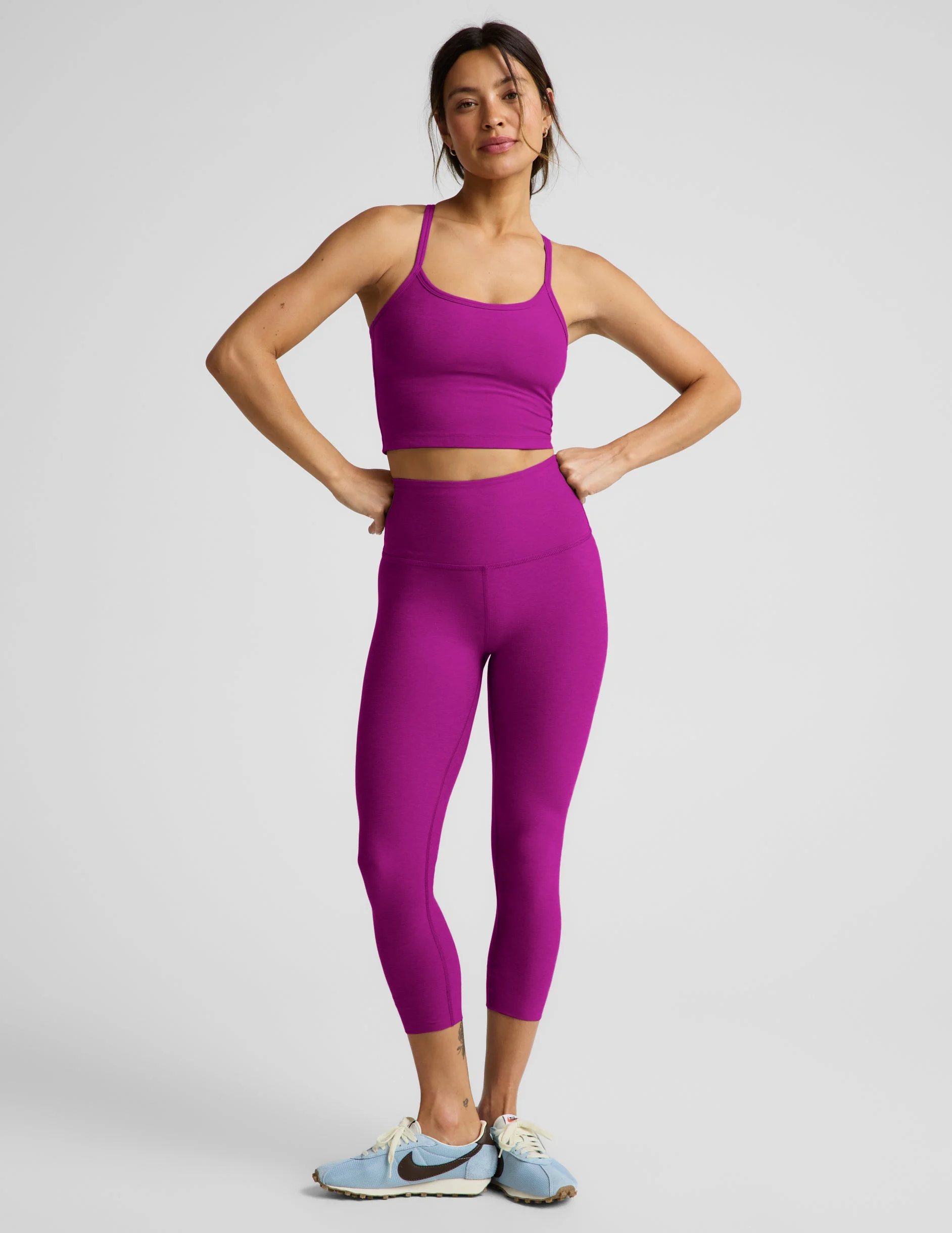 Spacedye™ Walk And Talk High Waisted Capri Legging 20.5" - 1