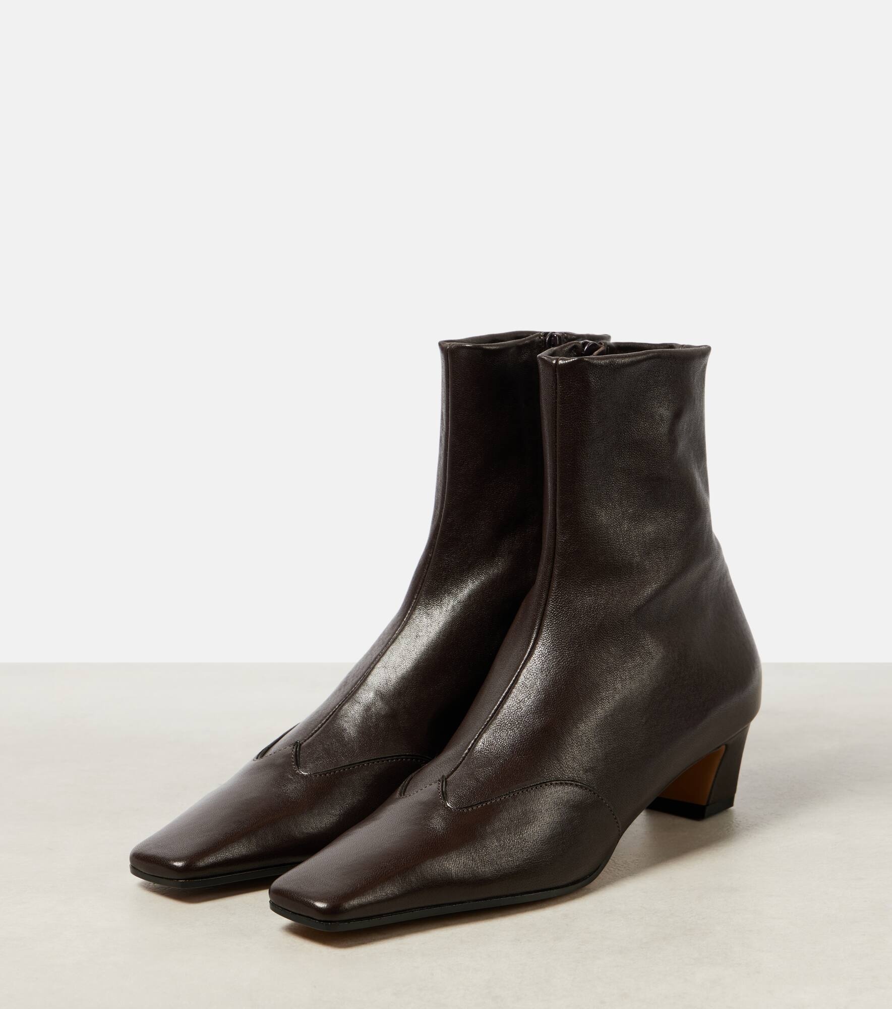 Nevada leather ankle boots - 4