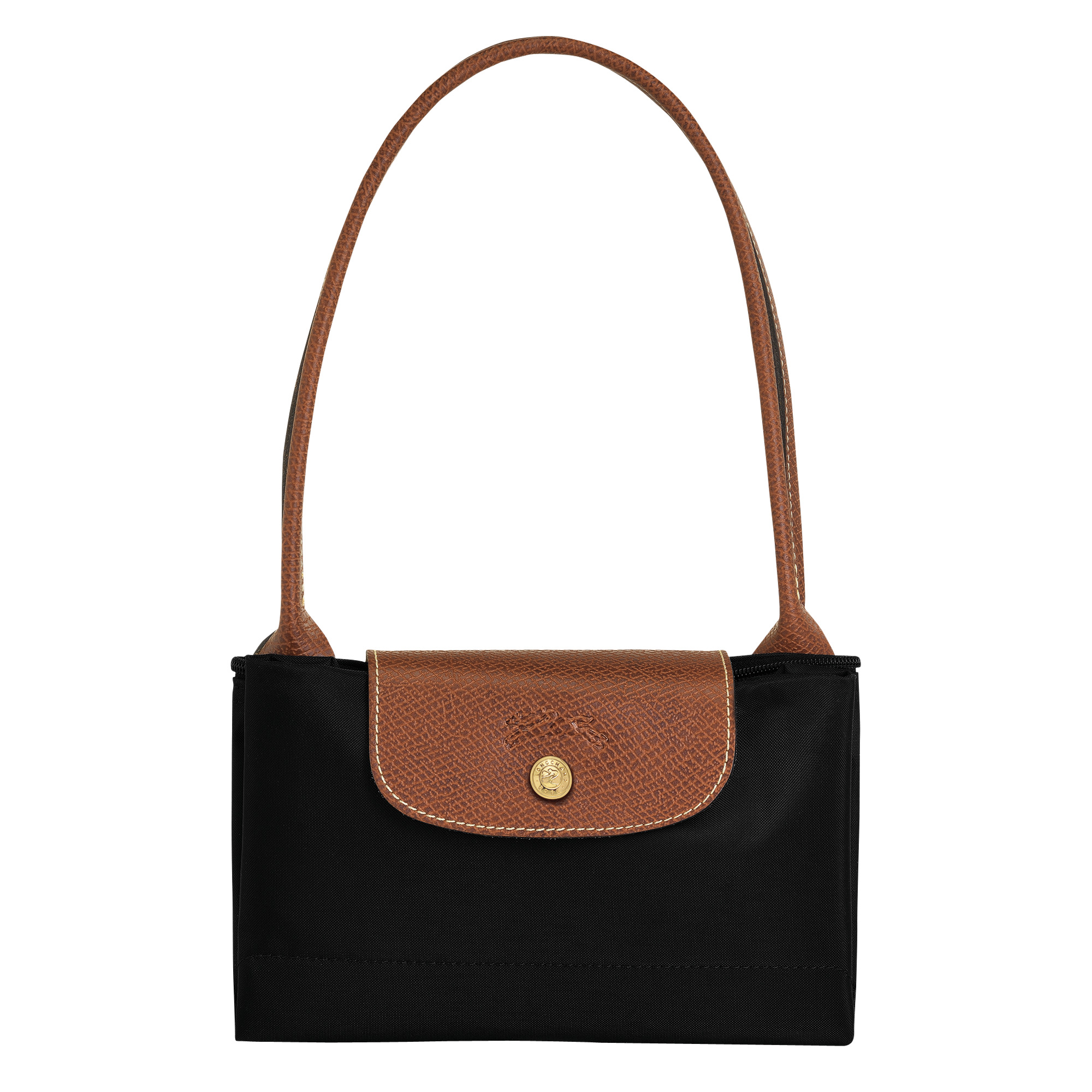 Le Pliage Original M Tote bag Black - Recycled canvas - 5