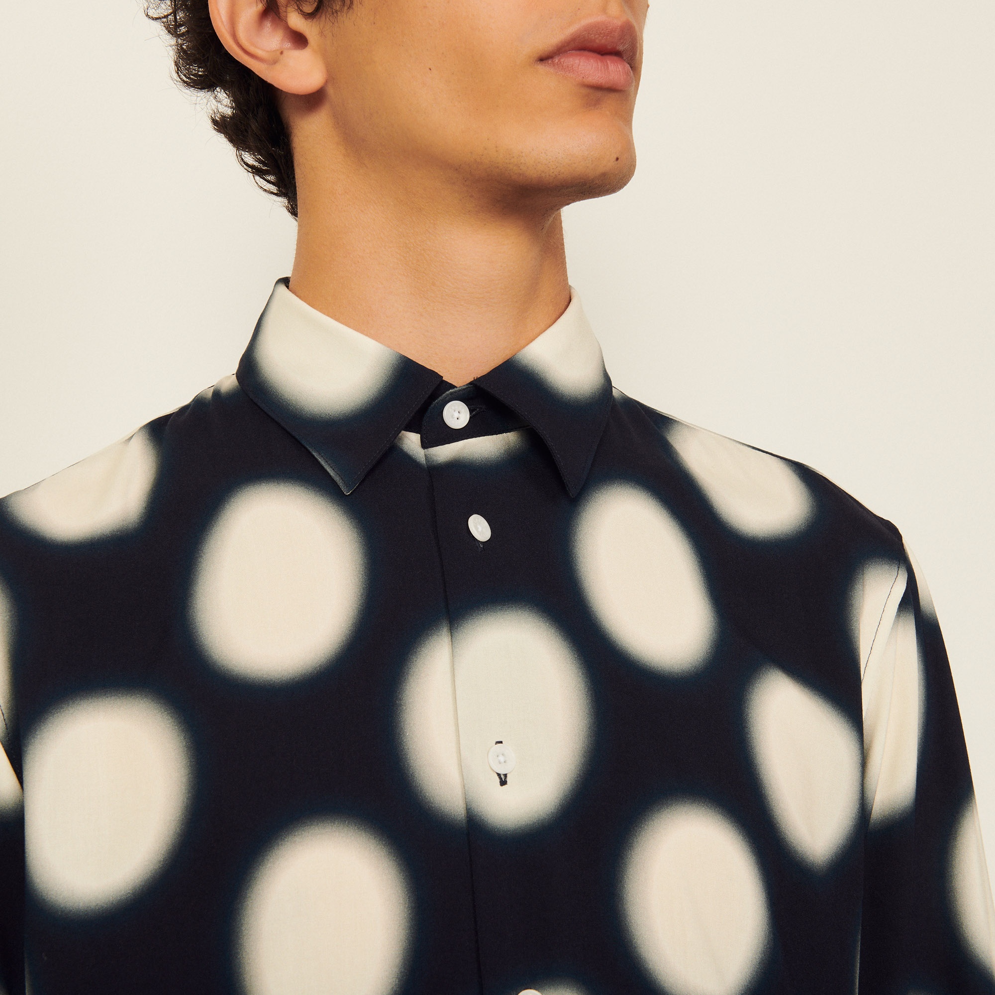 Printed viscose shirt - 5