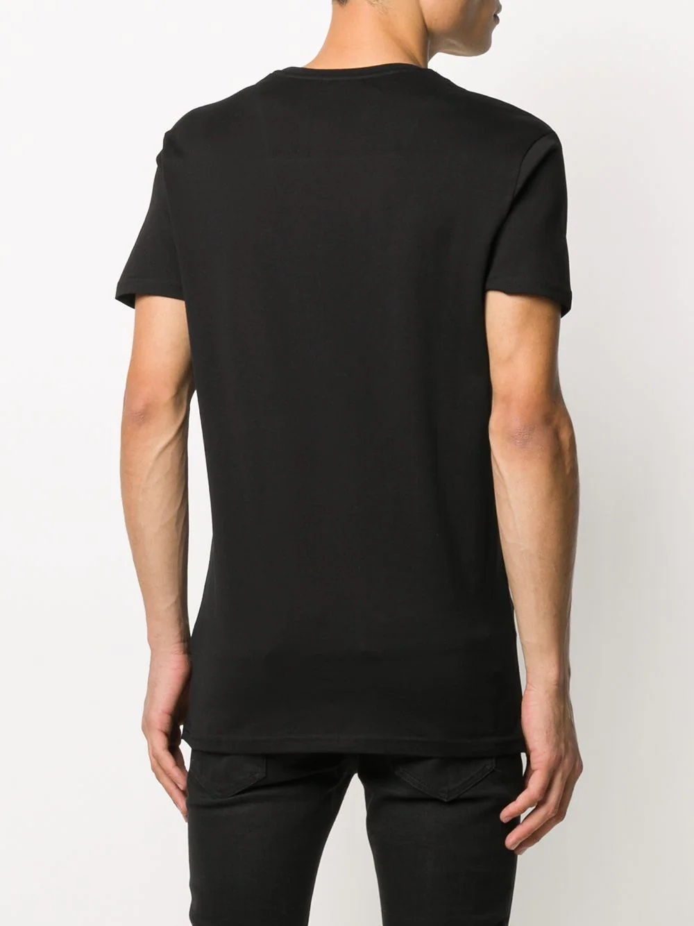 plain black t-shirt - 4