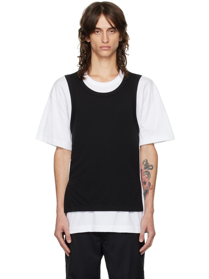 layered T-shirt - 1