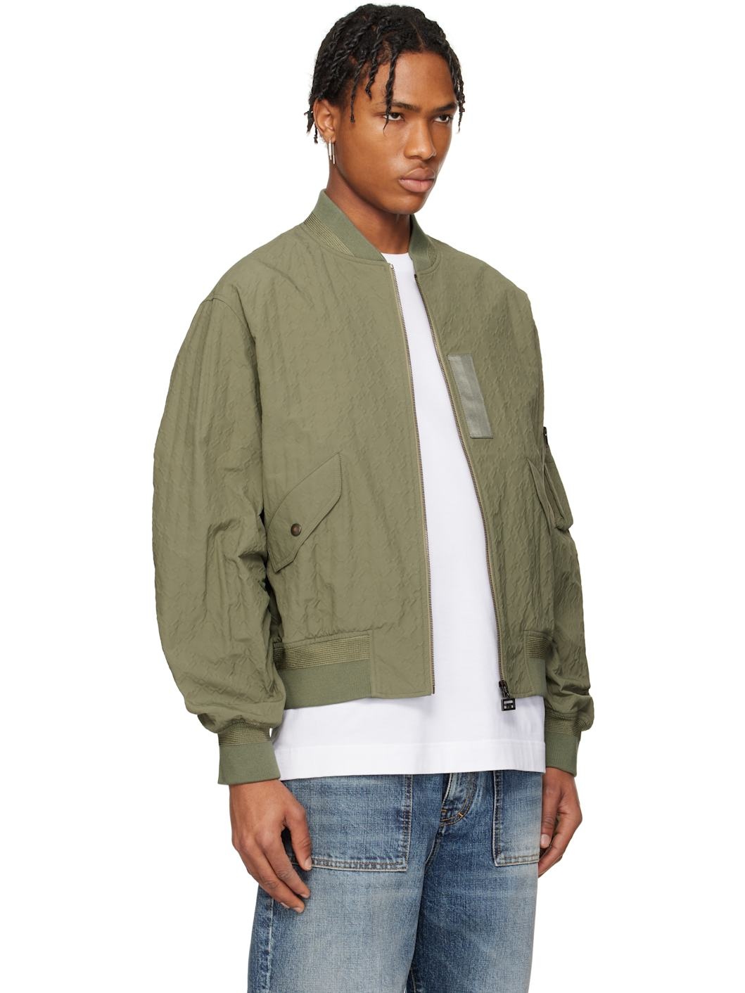 Khaki Monogram 72 Bomber Jacket - 2