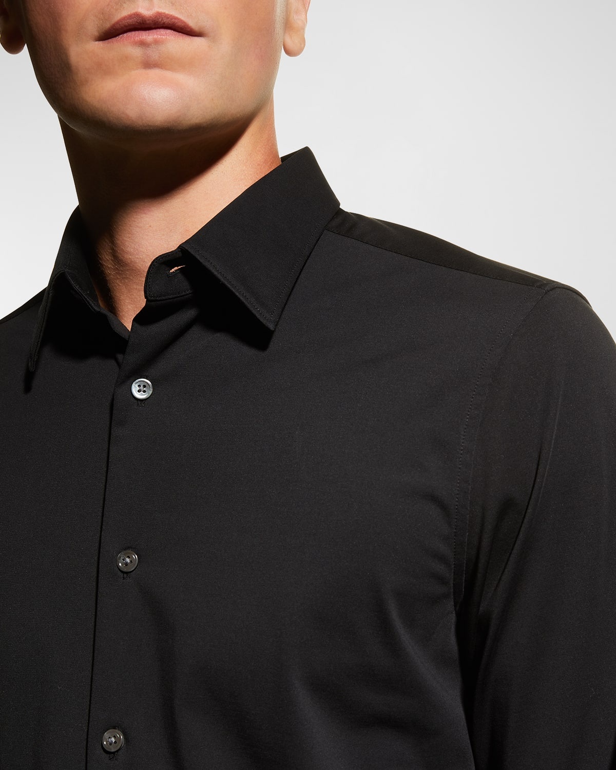 Men's Sylvain Shirt in Structure Knit - 6