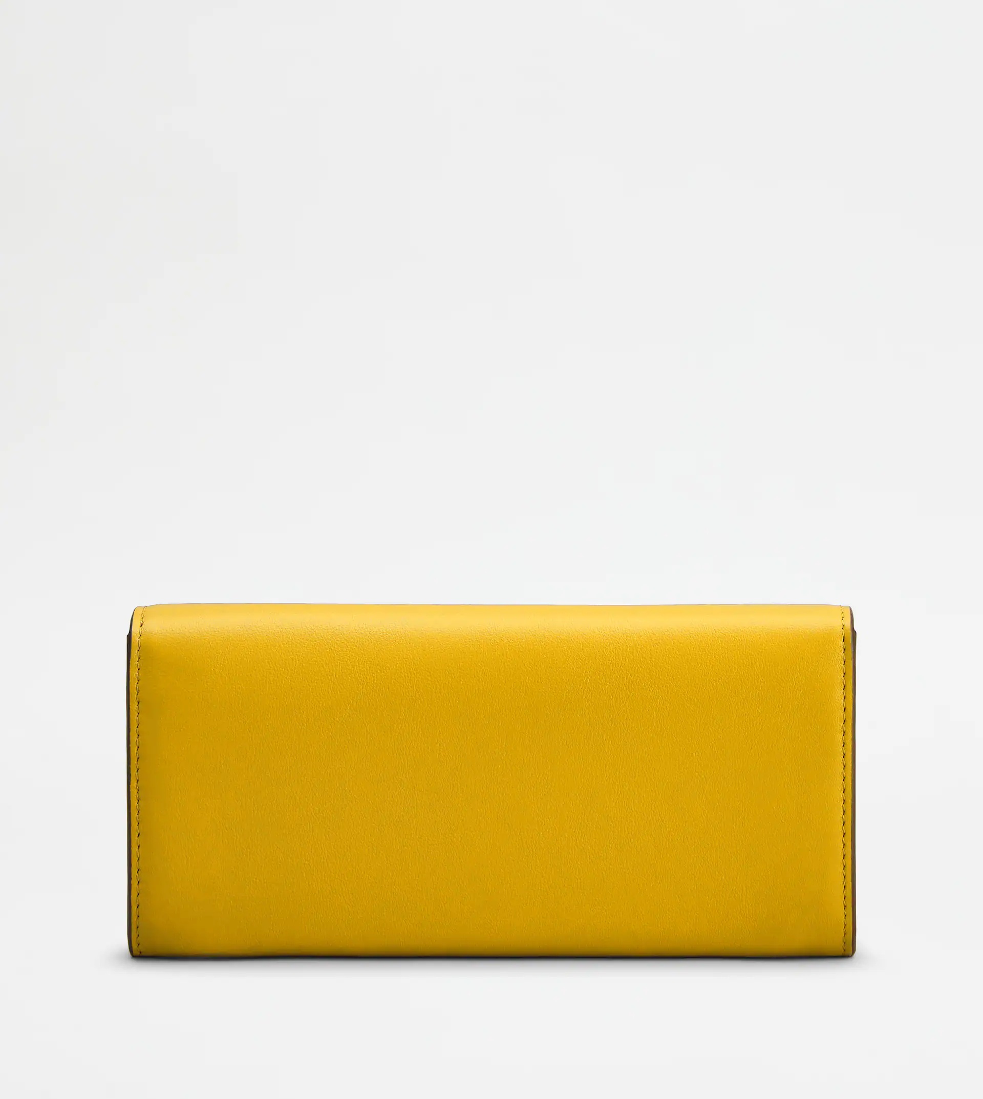 T TIMELESS WALLET IN LEATHER - YELLOW - 3