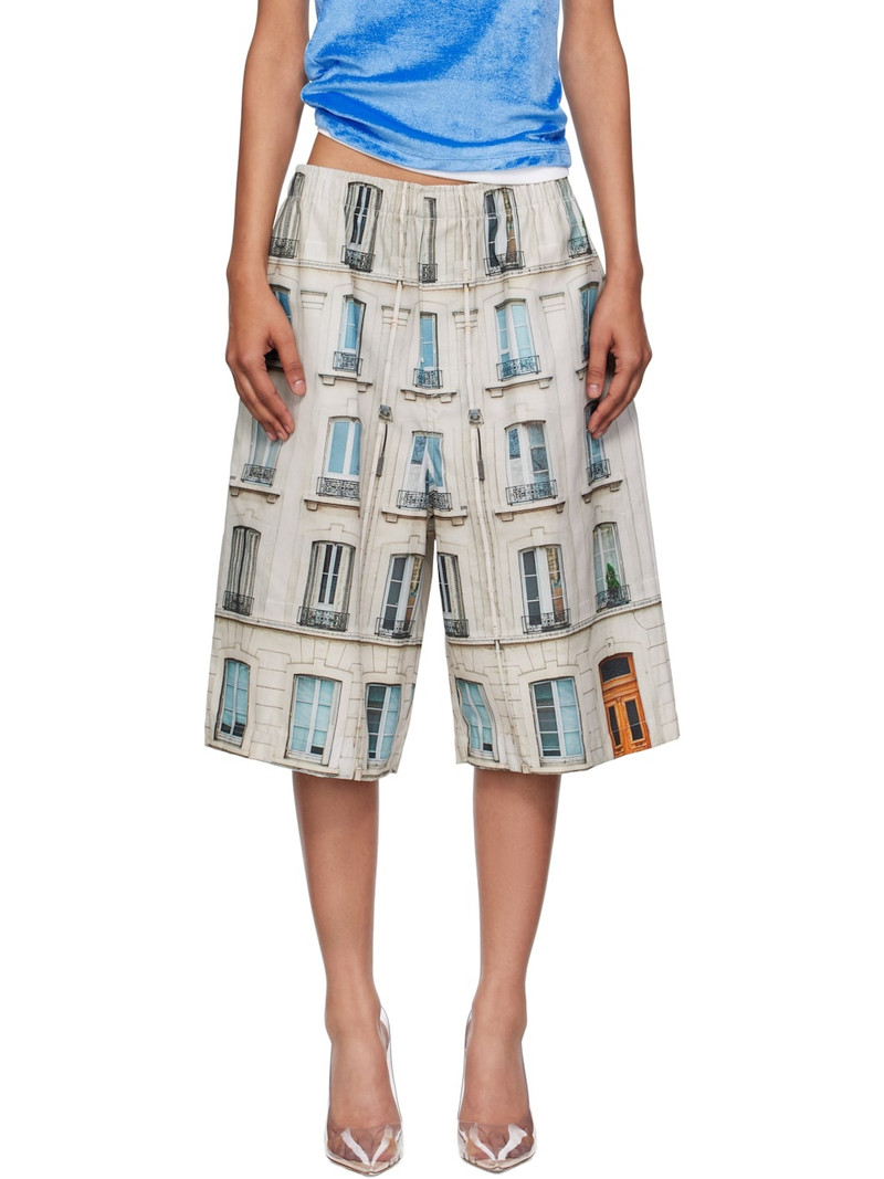 Multicolor 'Building' Boxer Shorts 1