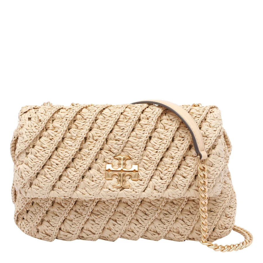 Tory Burch Small Kira Woven Convertible Shoulder Bag - 1