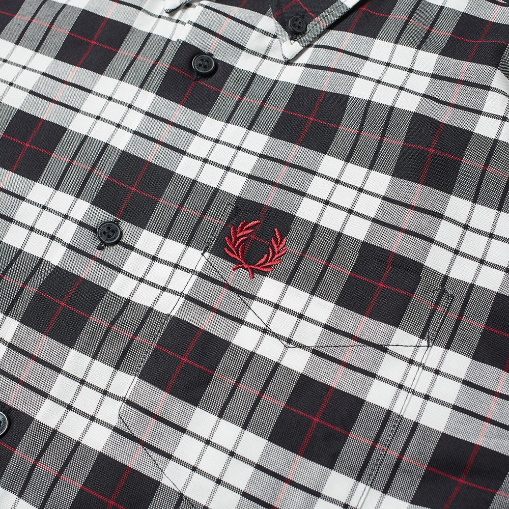 Fred Perry Button Down Tartan Shirt - 2