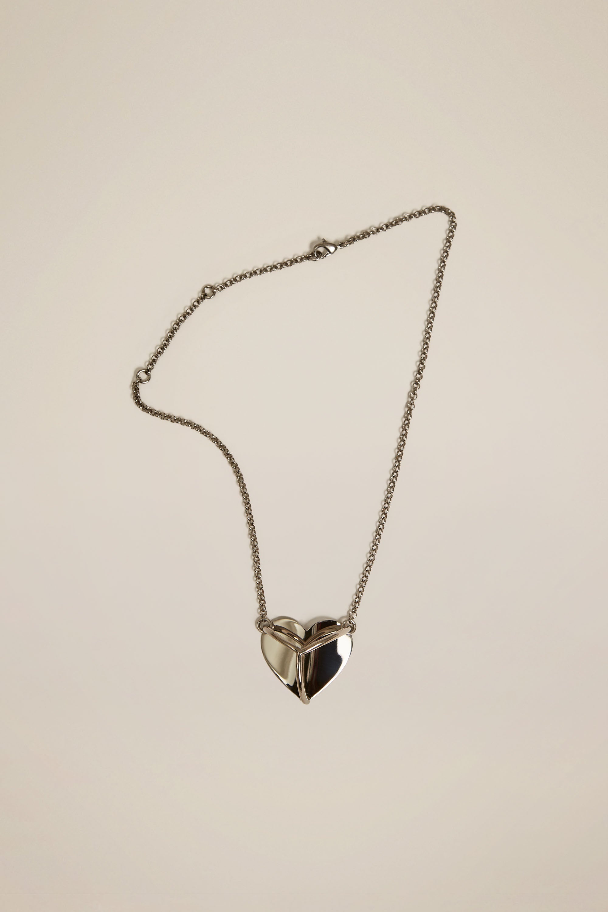Shield Y Heart Necklace - 1