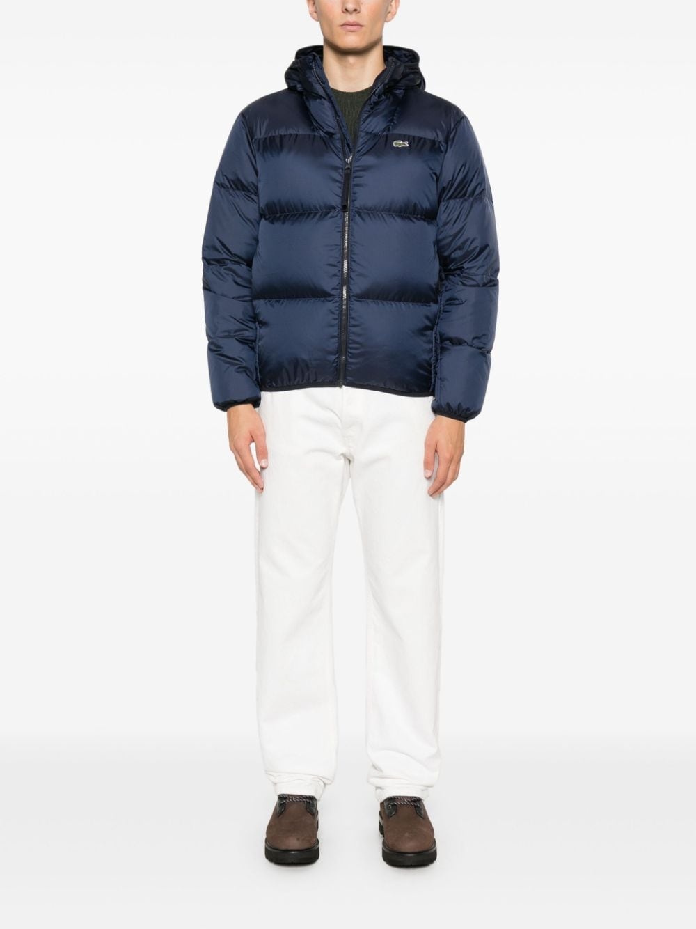 hooded padded jacket - 2