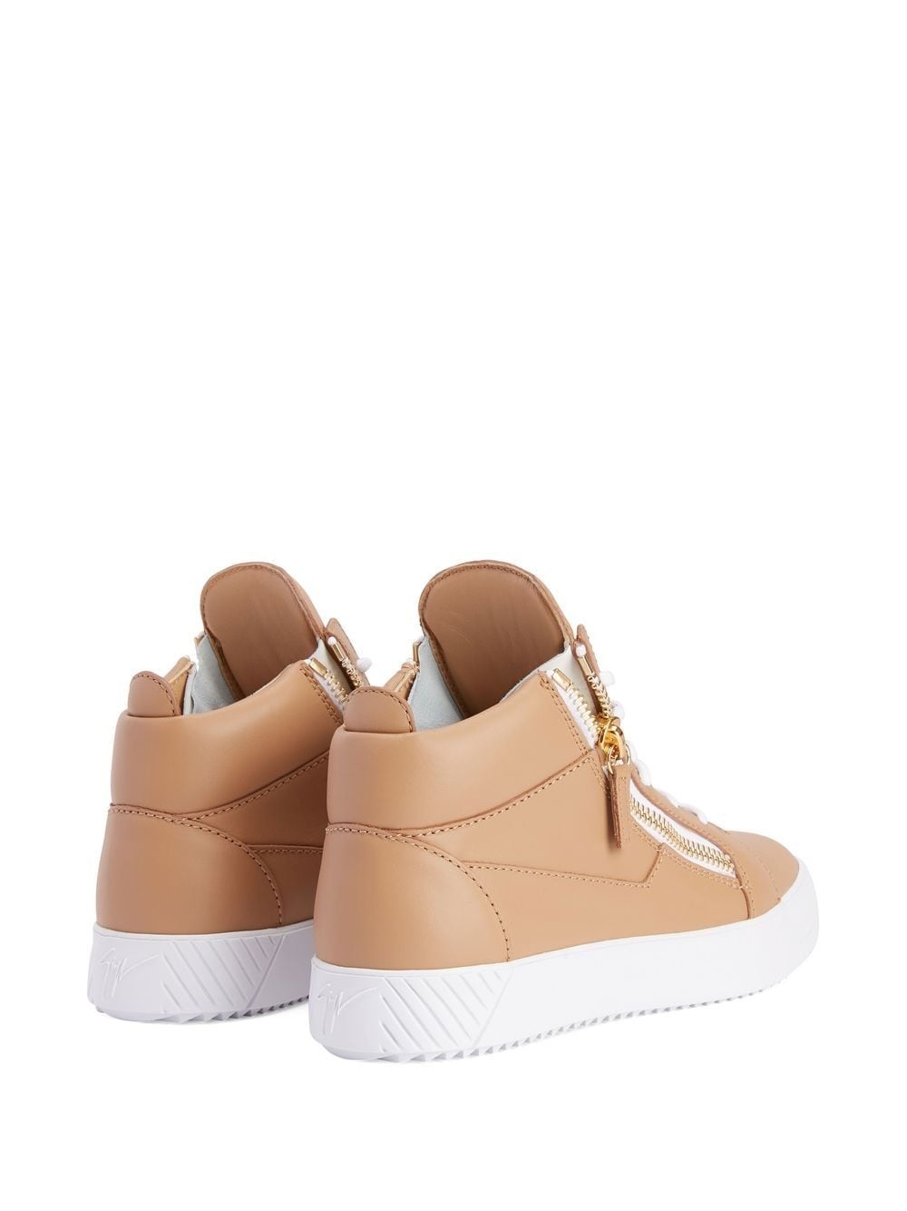 Nicki mid-top leather sneakers - 3