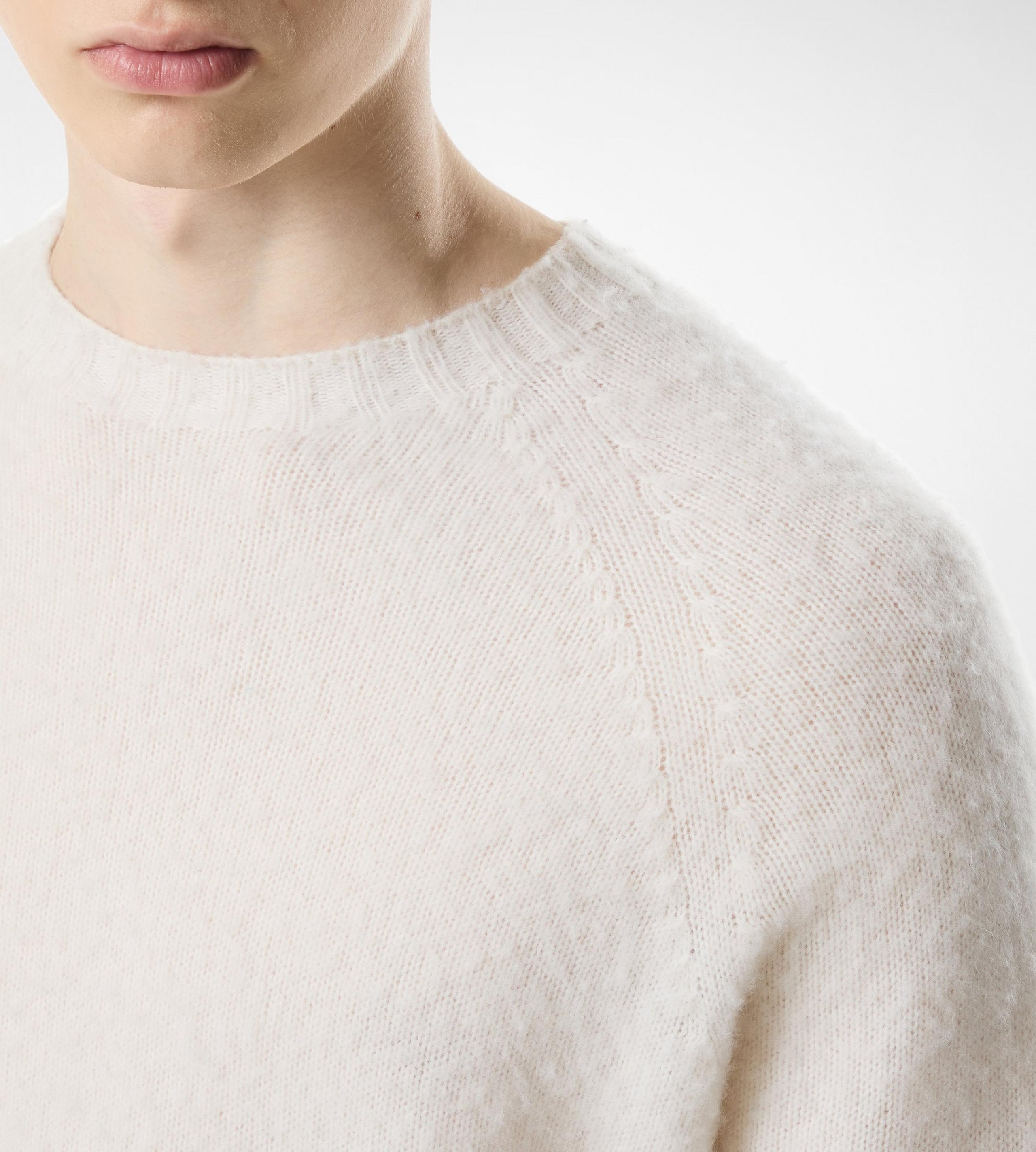 SCOTTISH TEASEL CASHMERE CREW NECK - 2