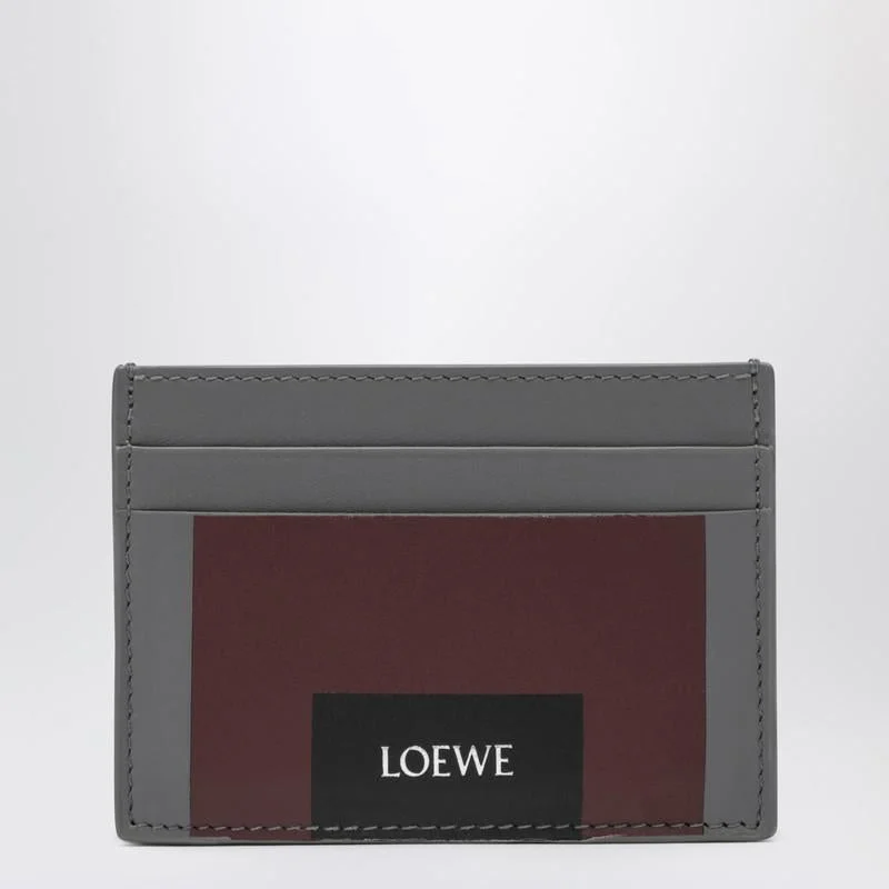 Loewe Cardholder Slate/Ruby - 1