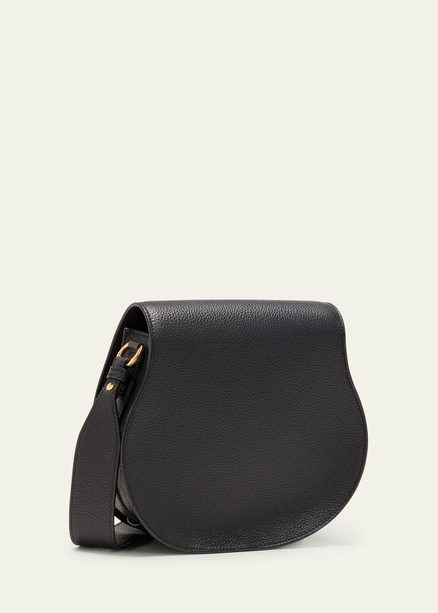 Marcie Medium Slim Crossbody Bag in Grained Calfskin - 3