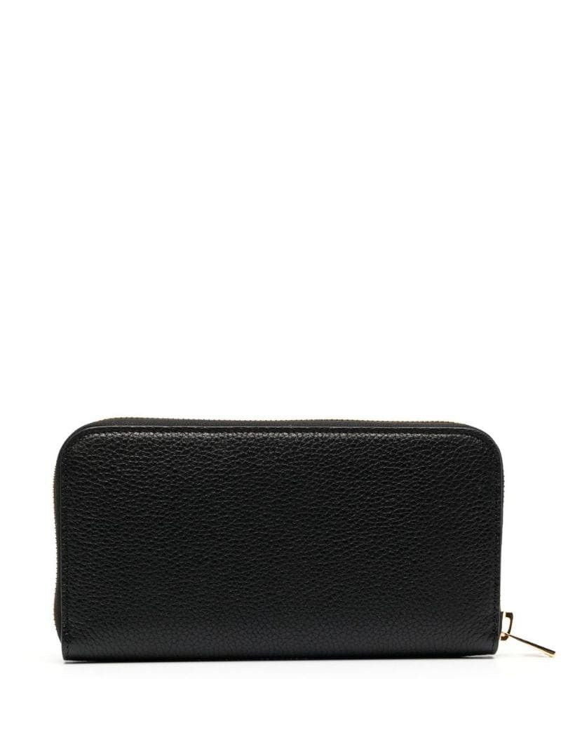 TOM FORD grained-leather logo-print wallet outlook