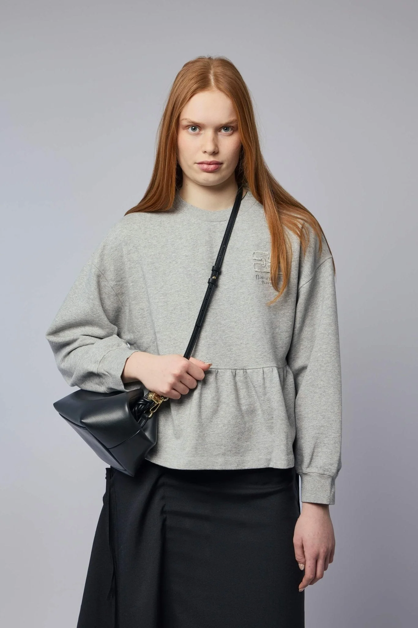 Isoli Crewneck With Peplum - 1