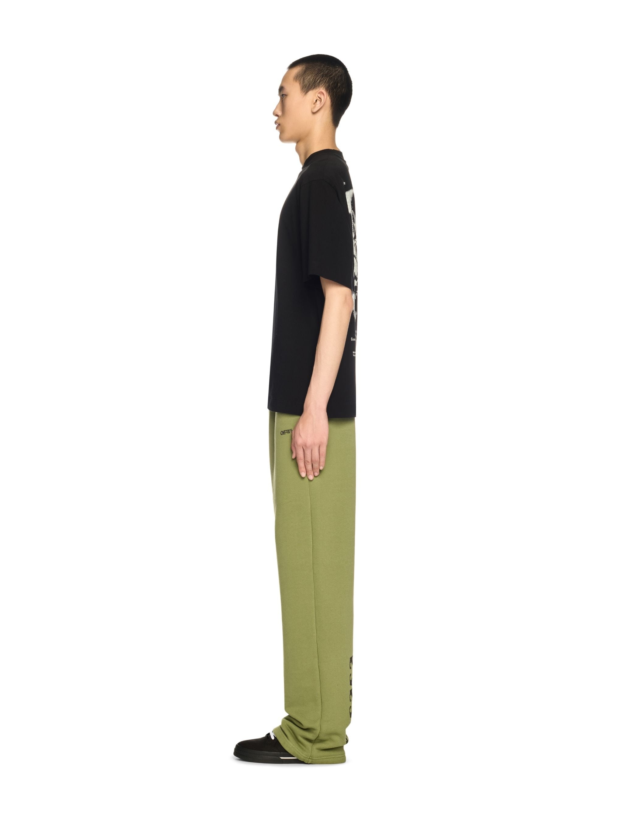 Military Green Arrow Sweatpants - 3