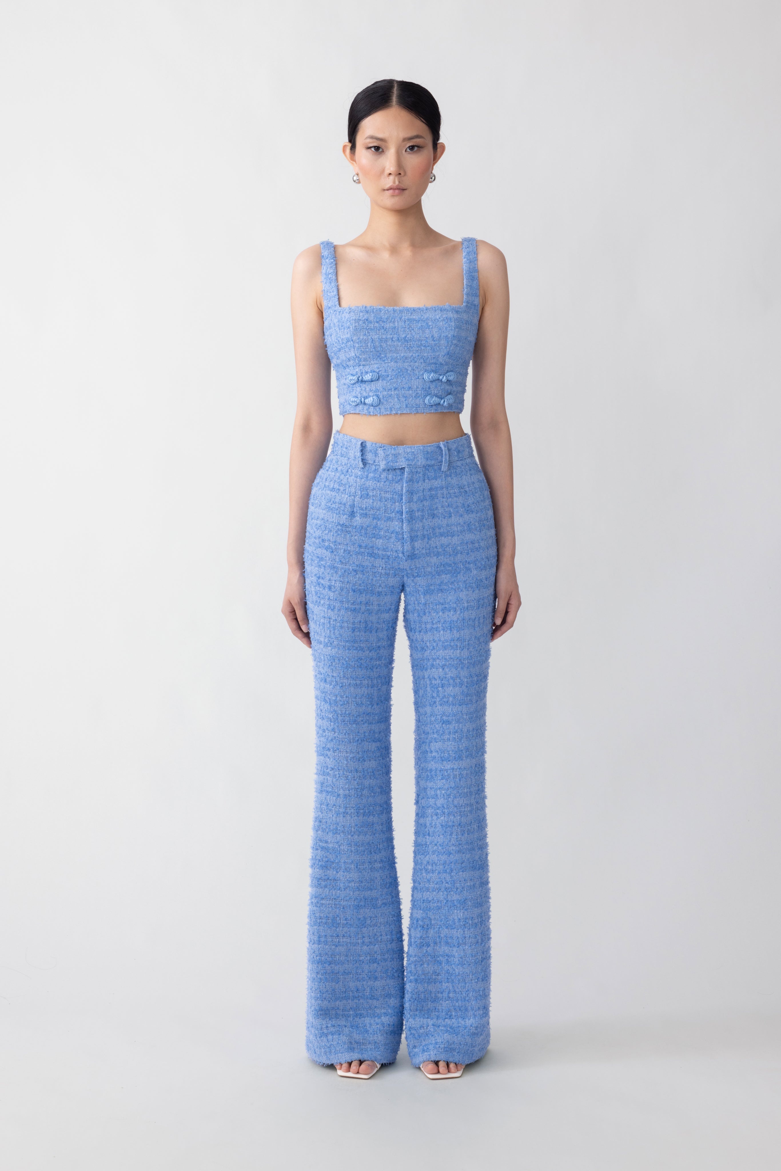 BRIDGETTE TWEED TOP - 4