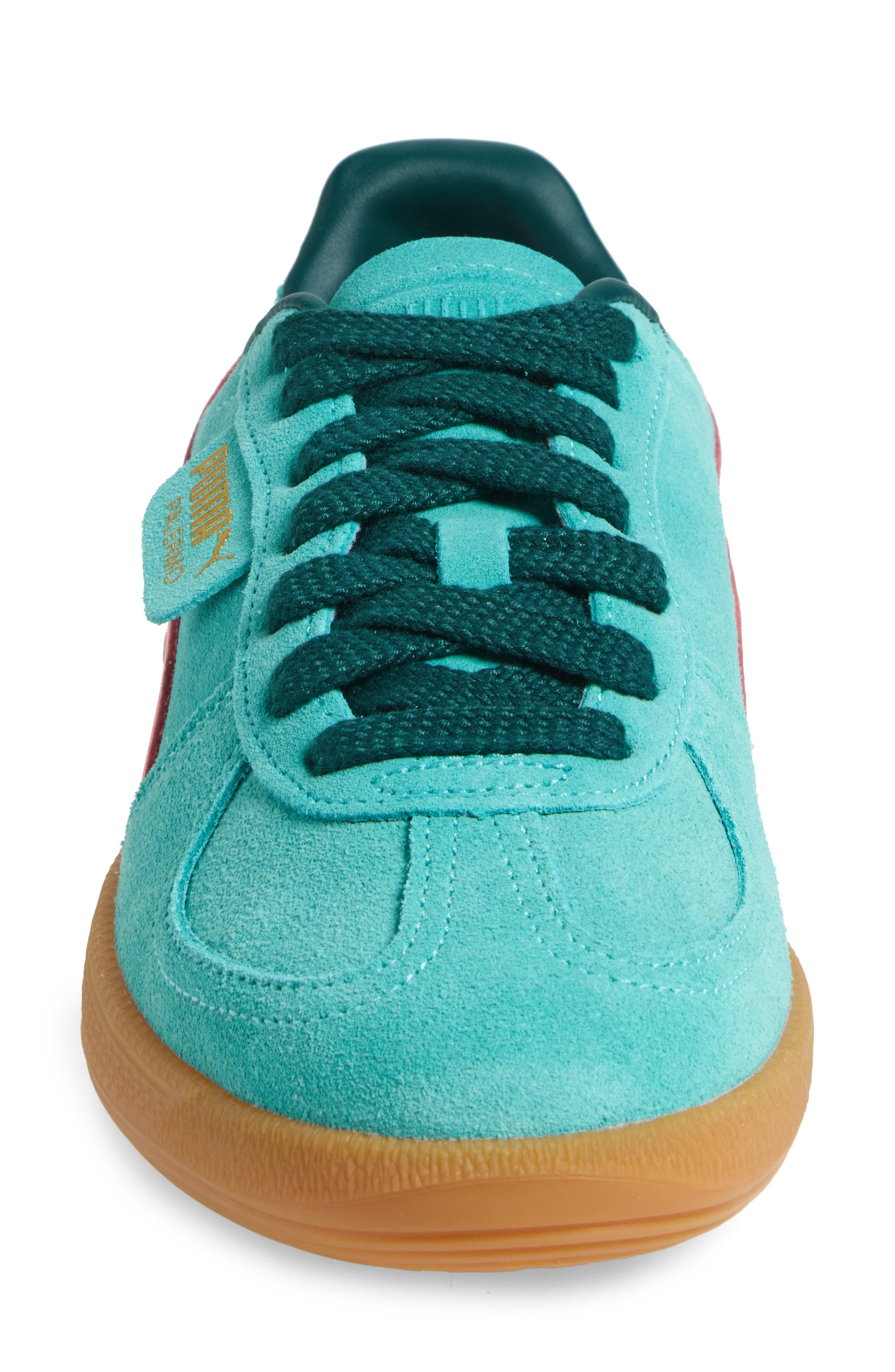 PUMA Palermo Sneaker in Aquatic-Dark Myrtle at Nordstrom - 4