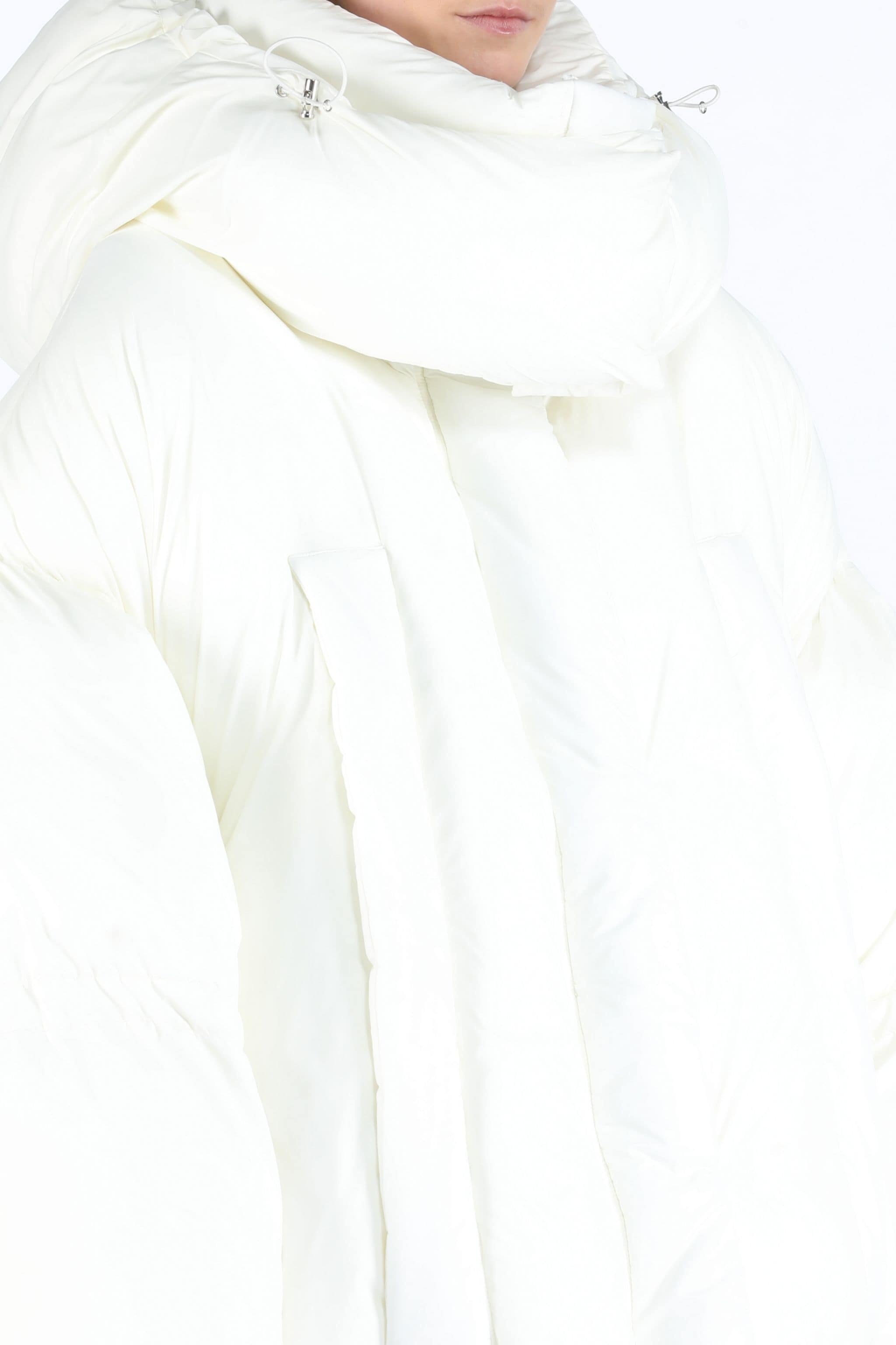 OVERSIZED PADDED HOODED COAT - 5