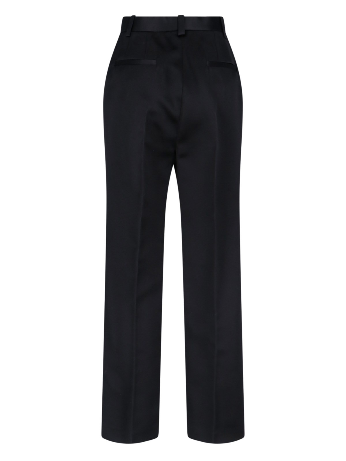 STRAIGHT SILK PANTS - 2