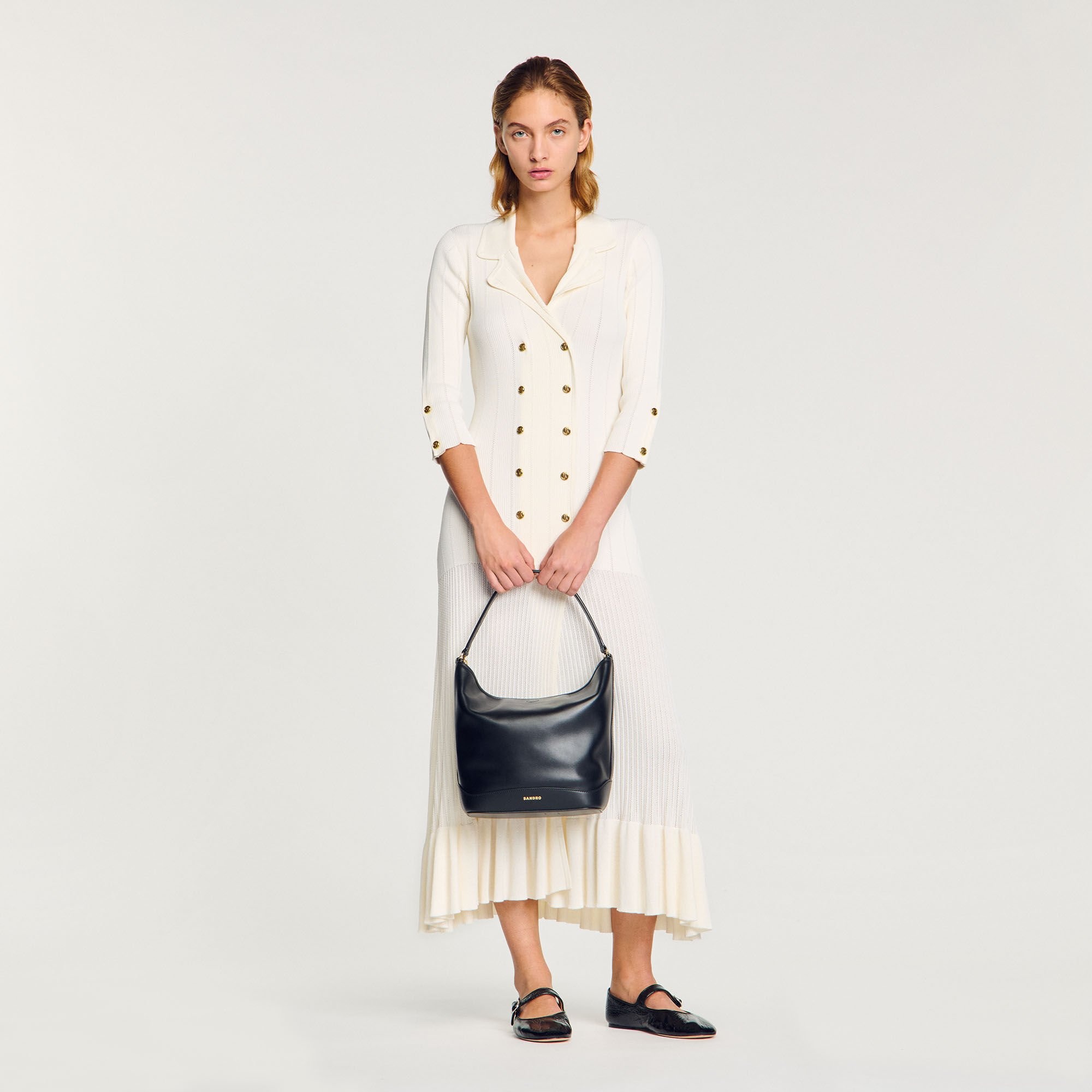 TANGOSO LEATHER BUCKET BAG - 2