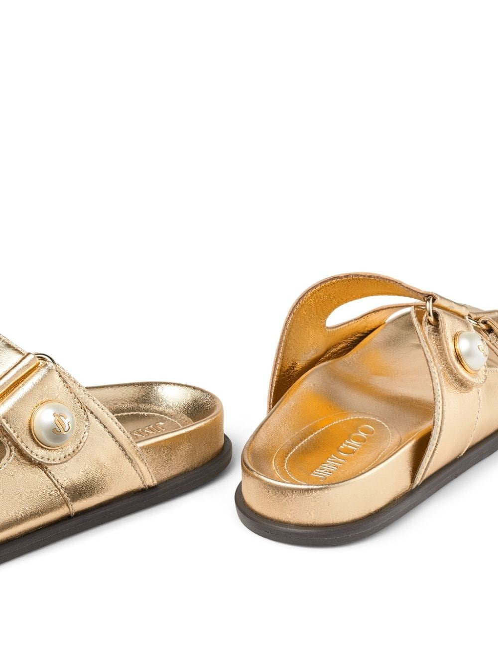 Fayence leather sandals - 5
