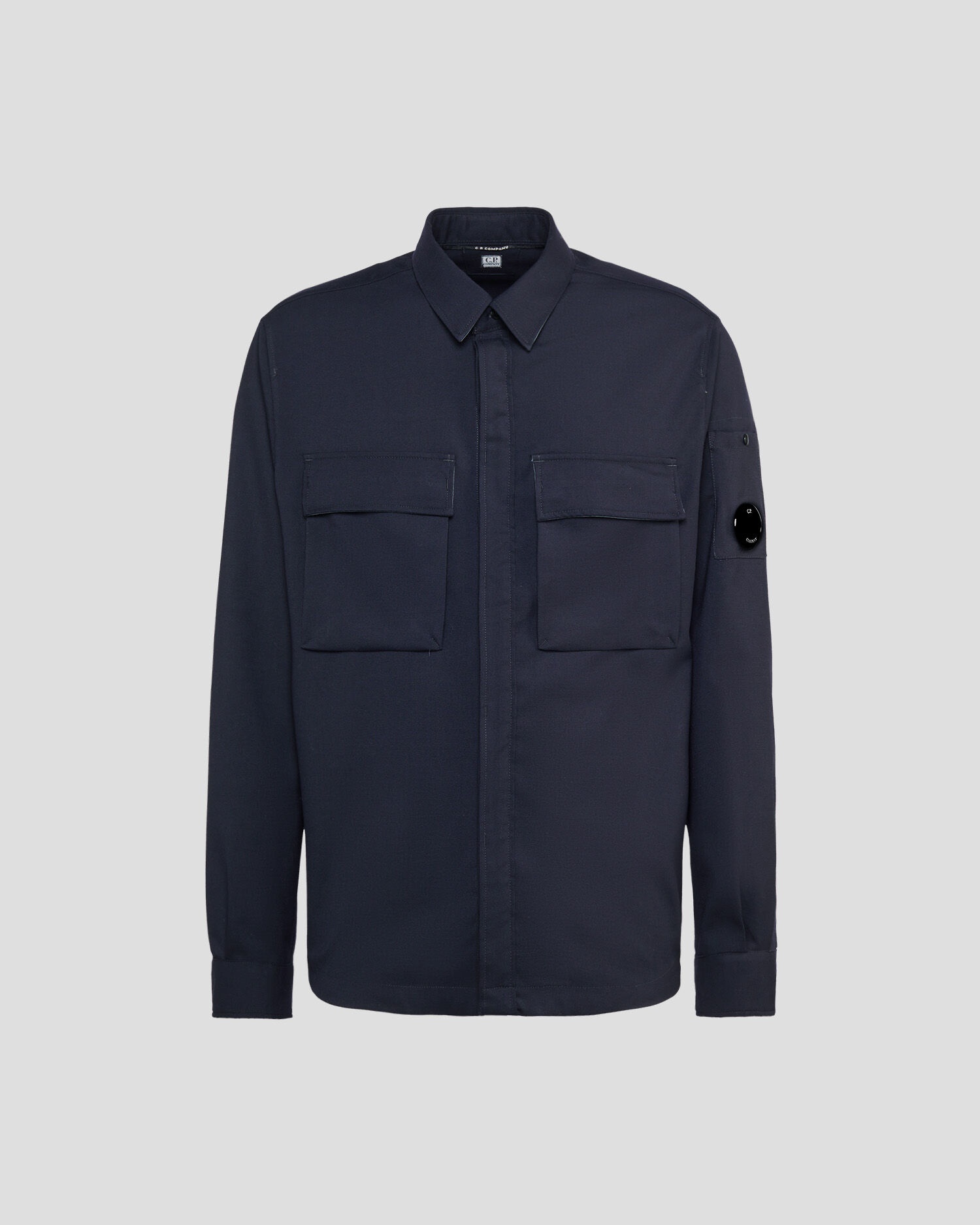 Wool Gabardine Shirt - 1