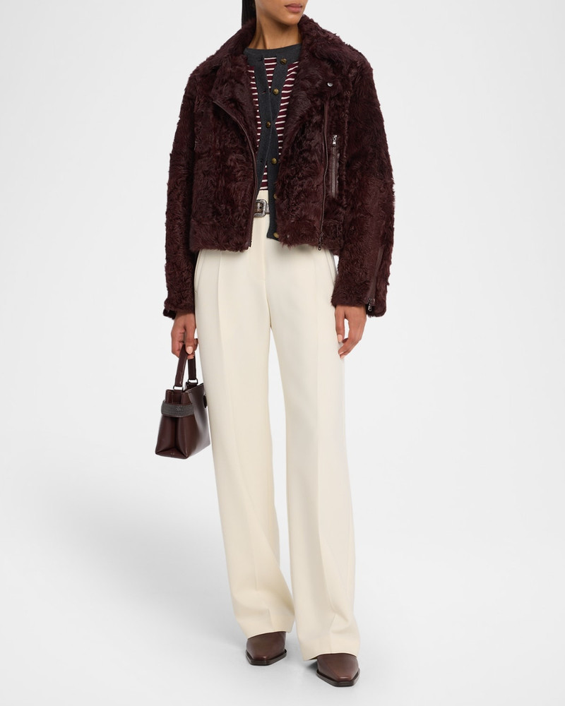 Brunello Cucinelli Striped Wool-Cashmere Knit Sleeveless Sweater outlook