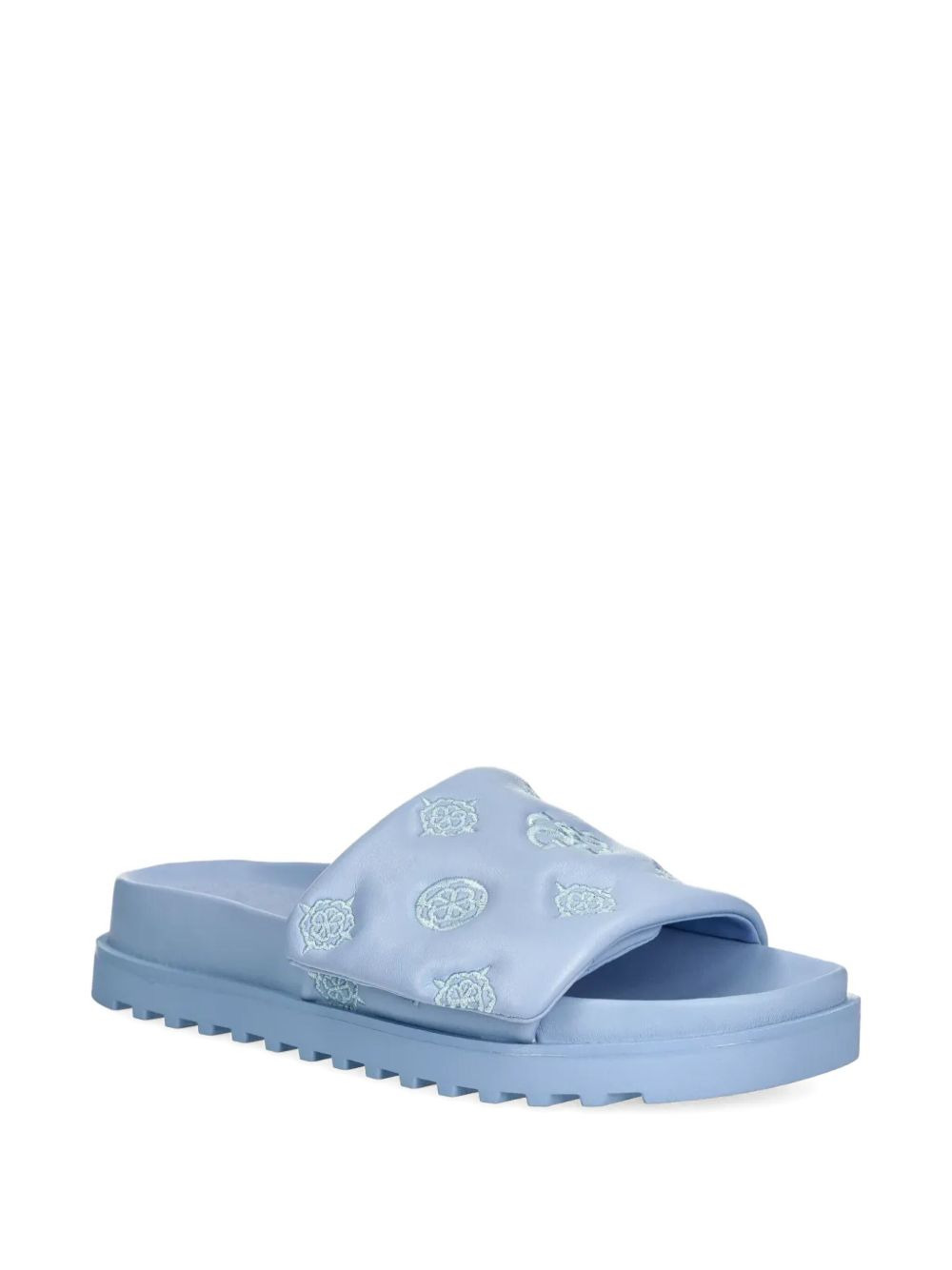 Fabio embroidered flat sandals - 2