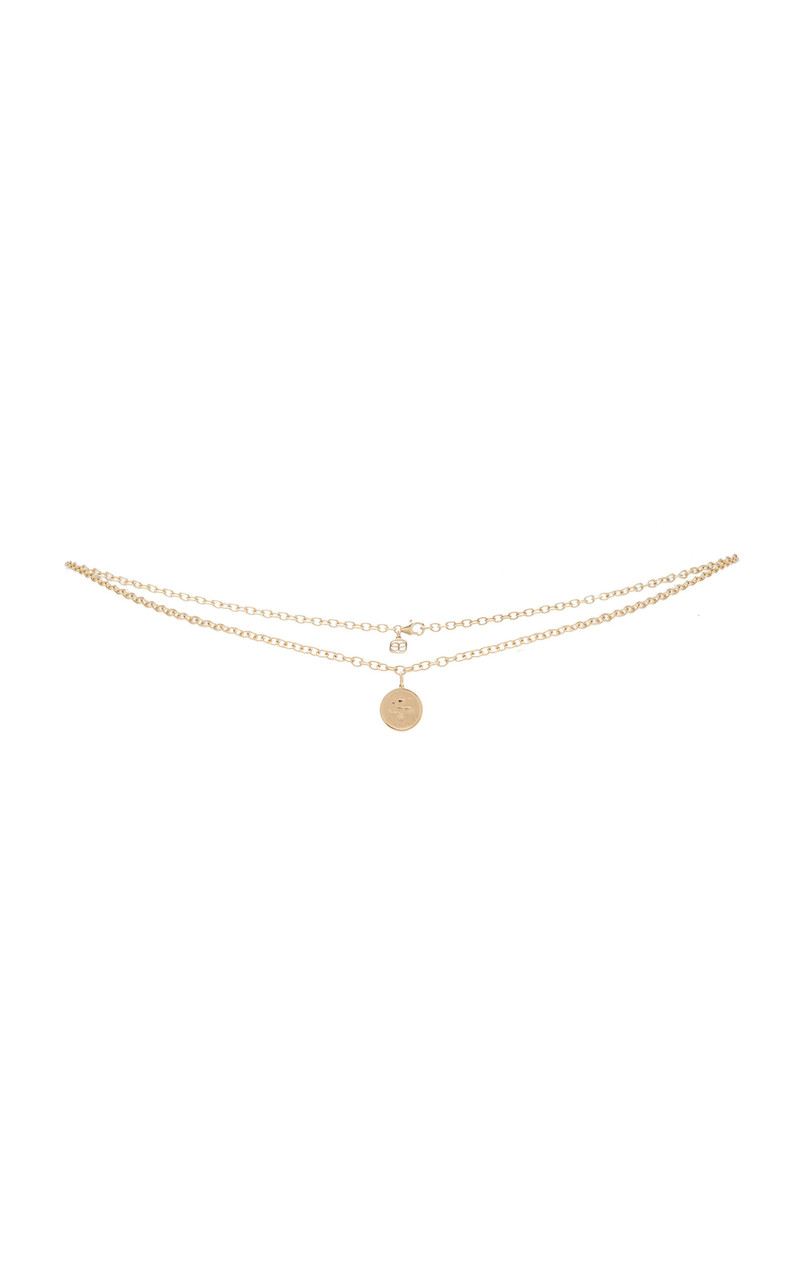 Exclusive Evil Eye 14K Yellow Gold Diamond Belly Chain gold 3