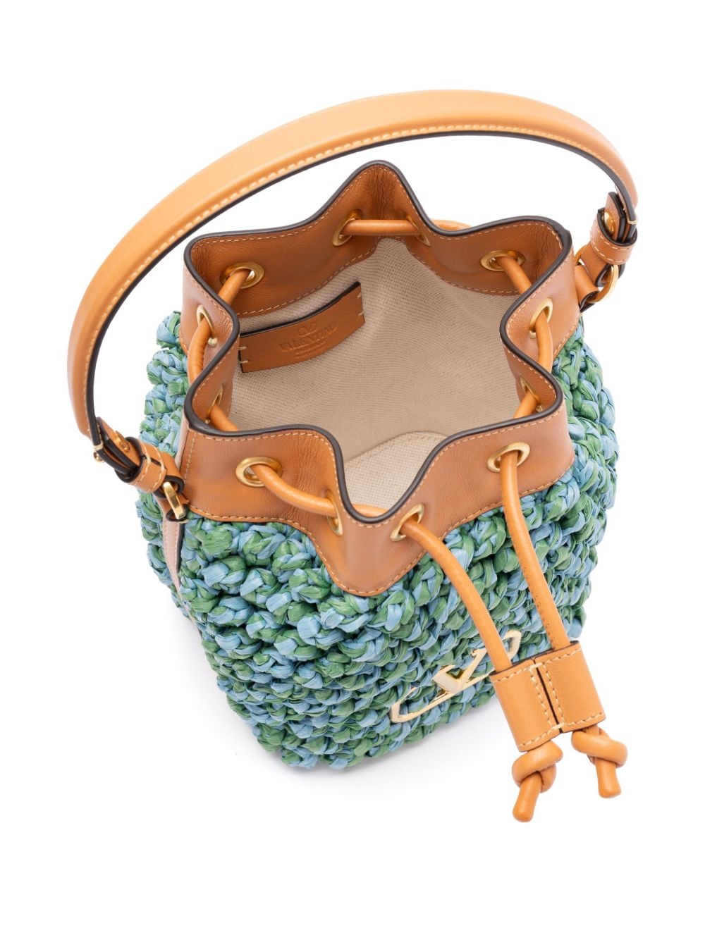 mini VLogo Signature bucket bag - 4