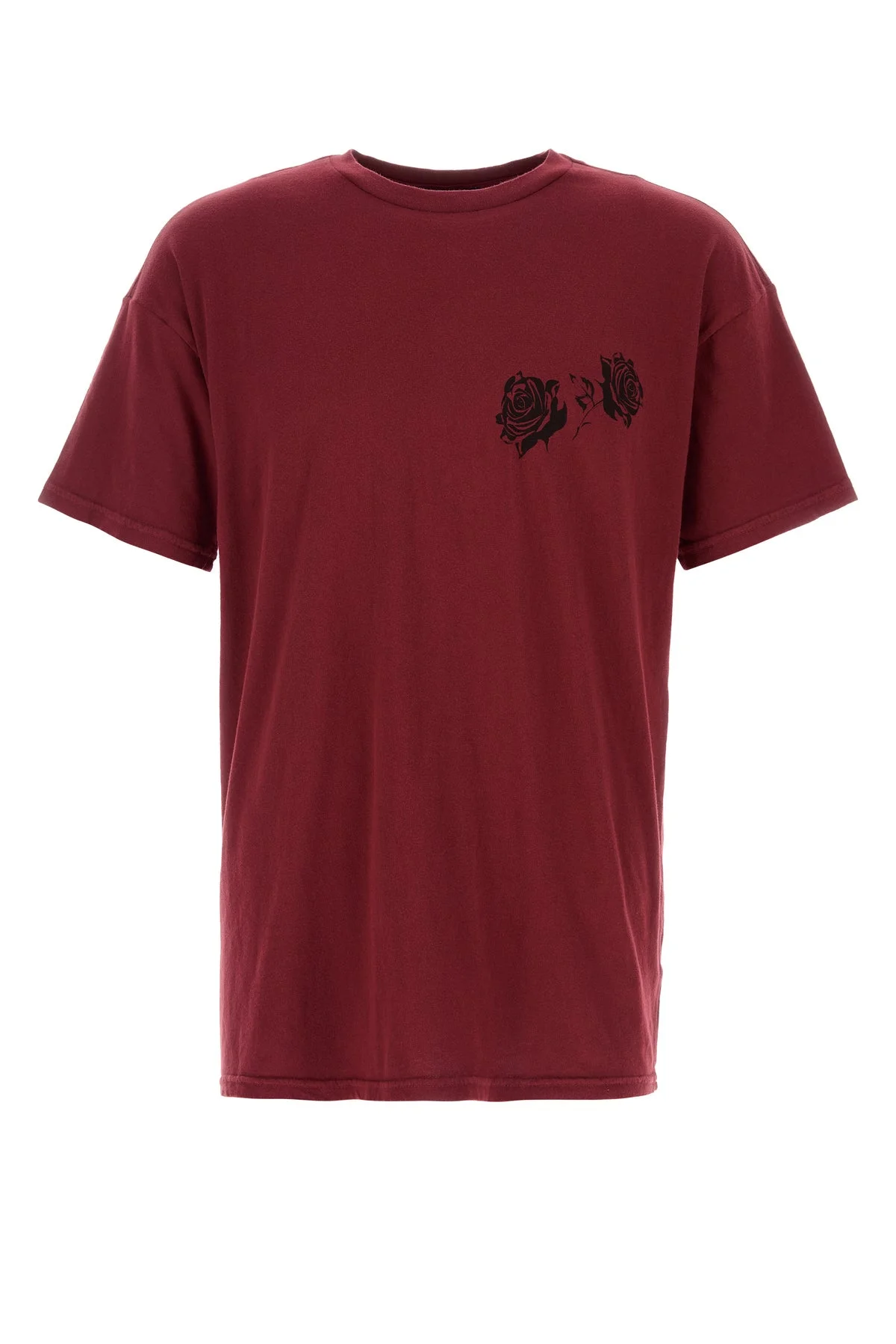 Burgundy cotton Willy Label t-shirt - 1