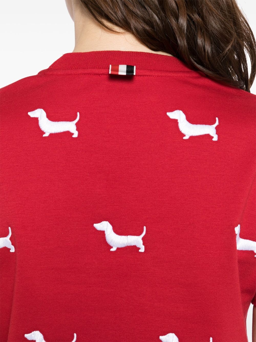 short-sleeve rib-cuff tee - 5