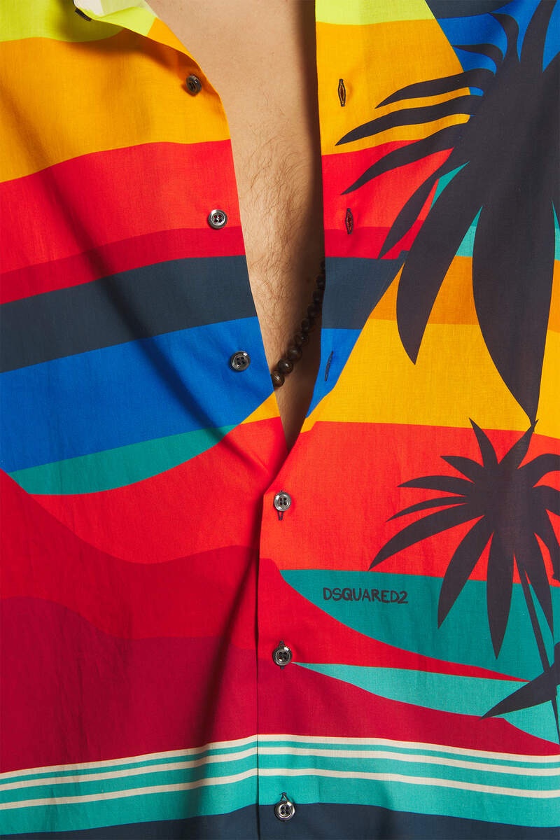 SUMMER LOVERS OVERSIZED SUNSET SHIRT - 5