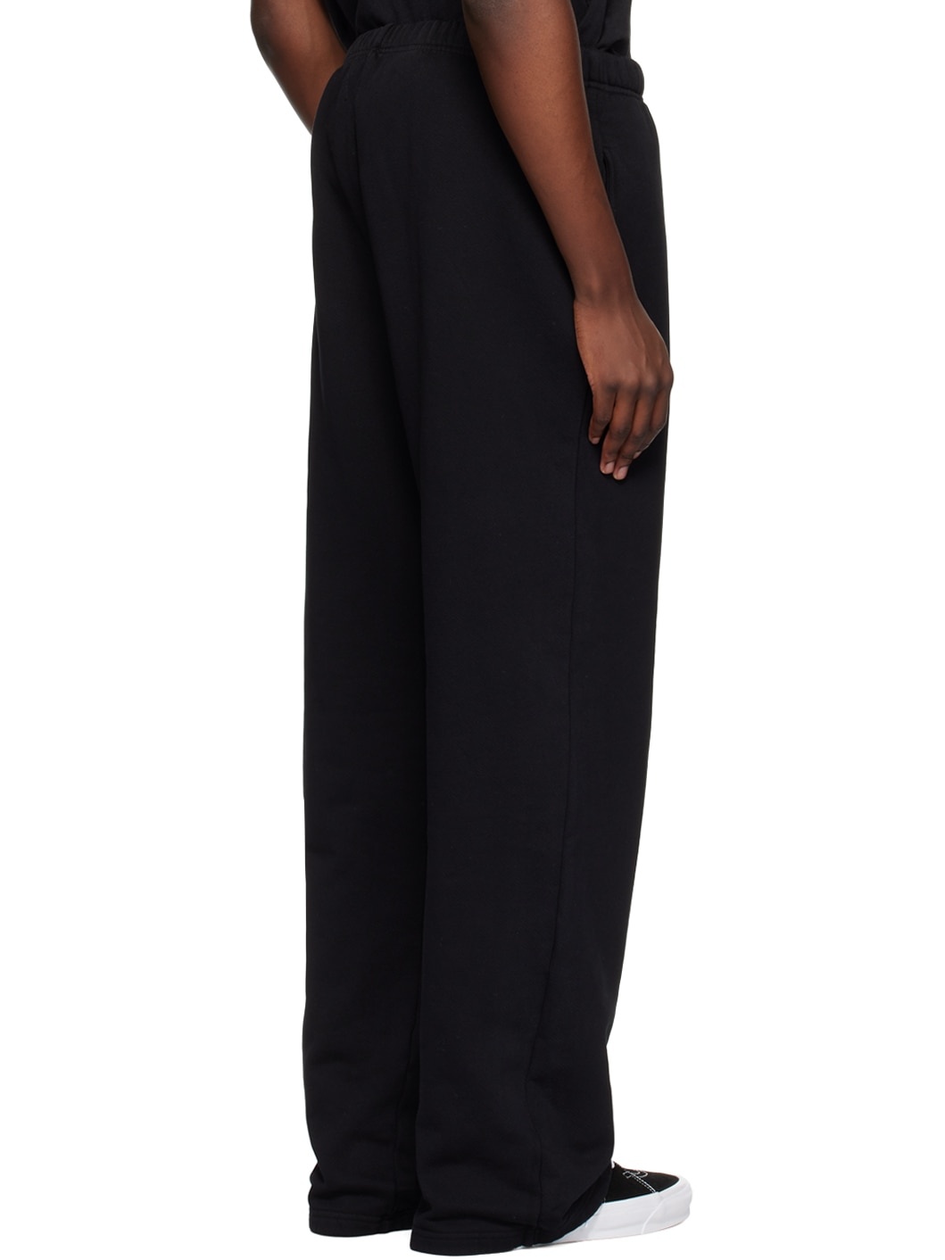 Black Heavyweight Puddle Sweatpants - 3