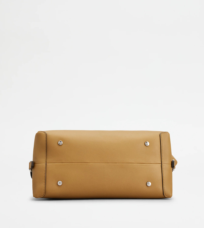 TOD'S DARSENA IN LEATHER SMALL - BROWN 4
