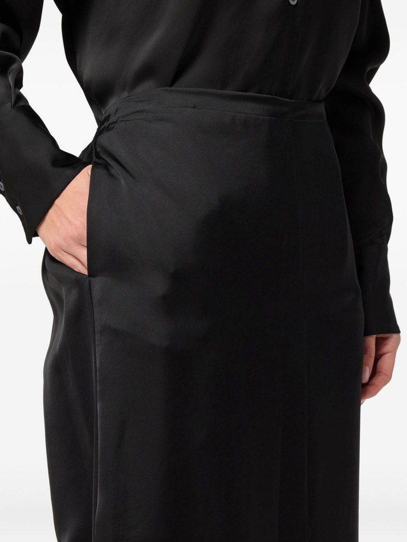 drawstring maxi skirt 3