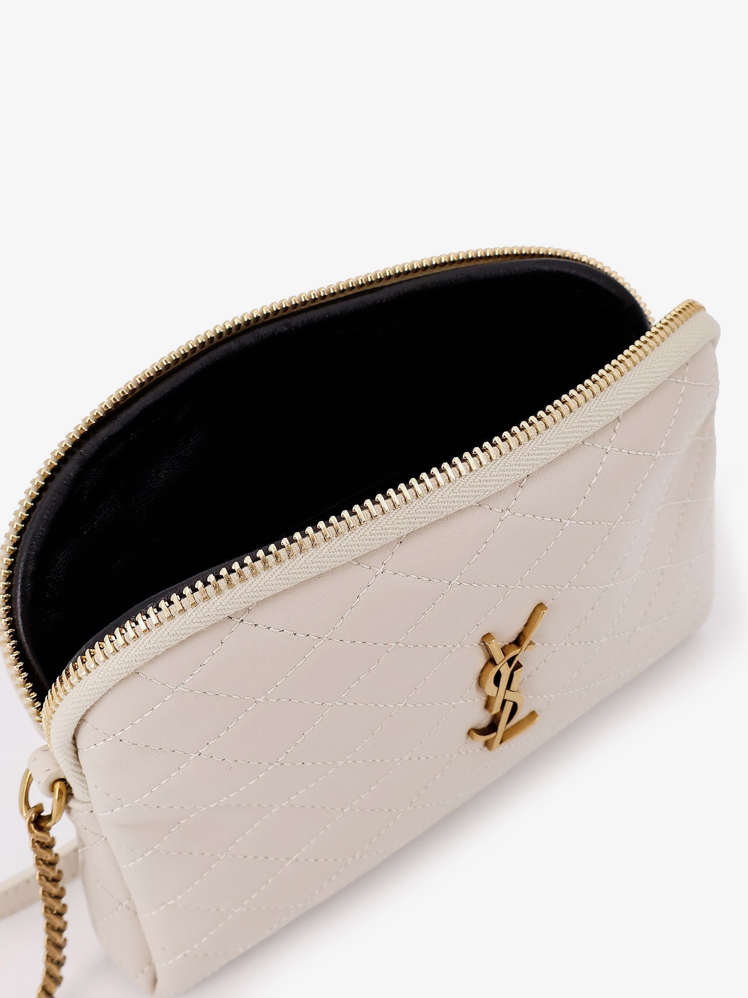 Saint Laurent Gaby Leather Shoulder Bag - 4